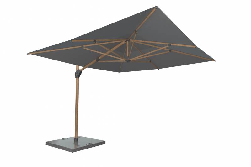 4 Seasons Outdoor Hacienda 300x400cm Houtlook-Charchoal