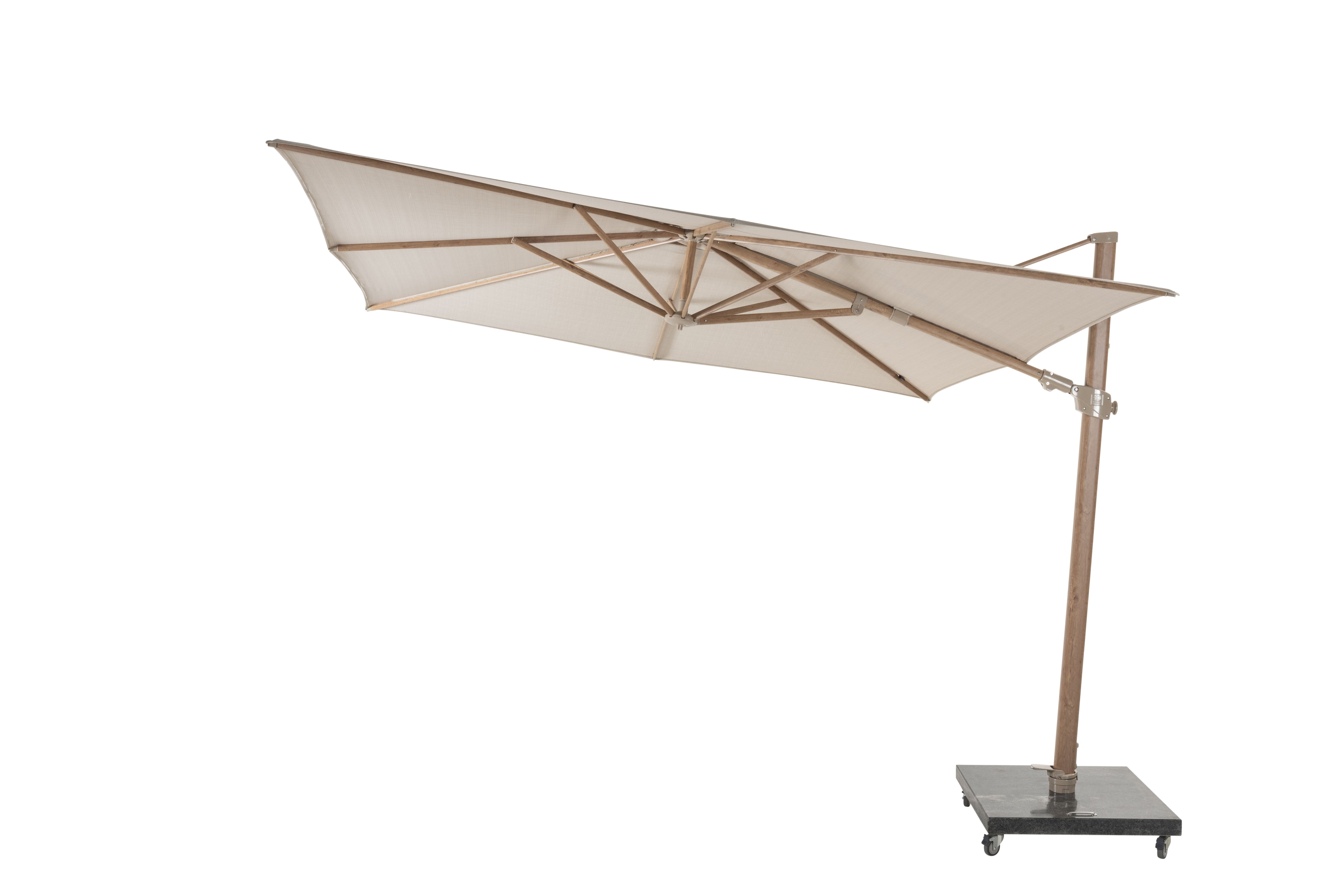 4 Seasons Outdoor Siesta Premium 300x300cm Houtlook-Zand
