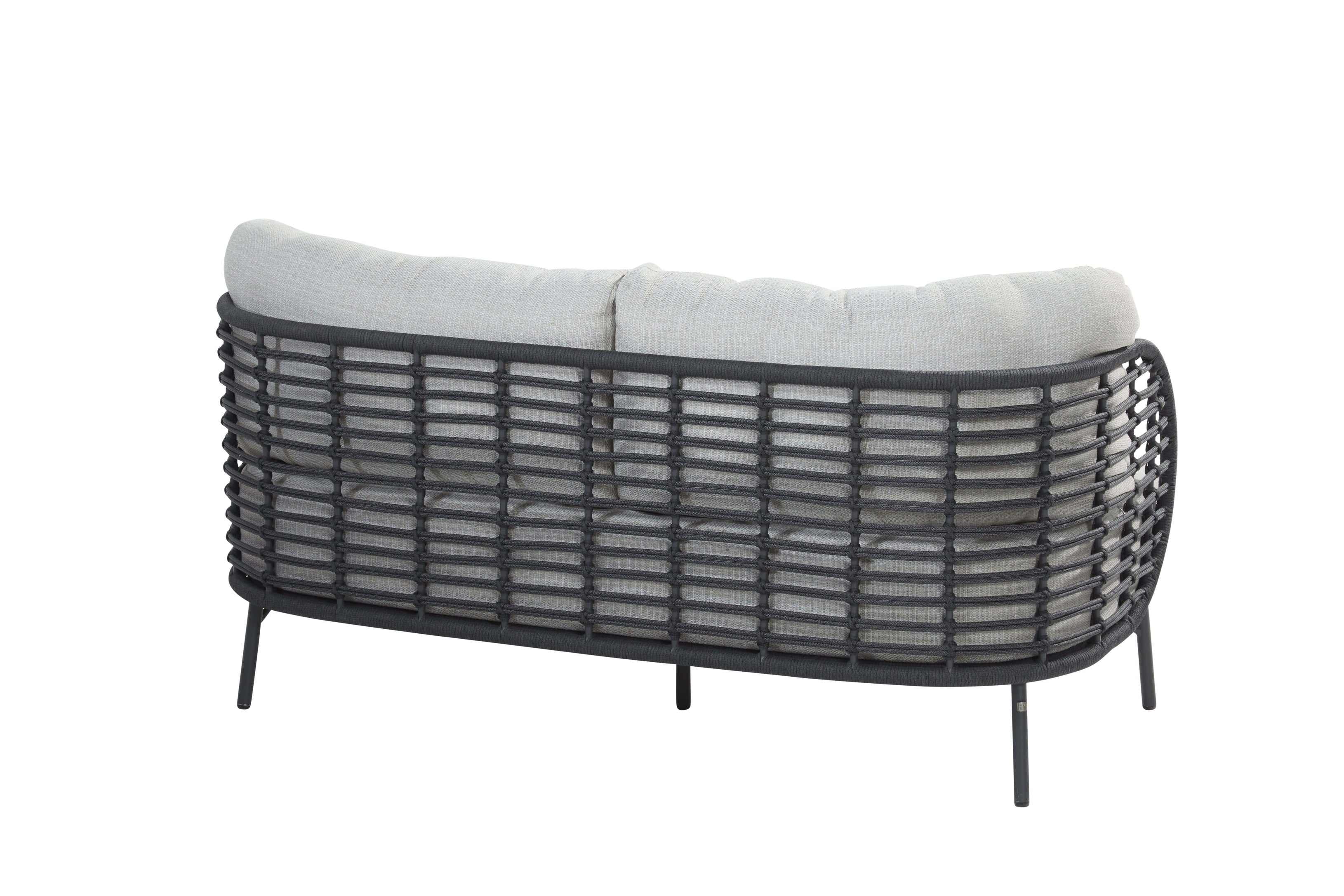 4 Seasons Outdoor Fabrice lounge bank 2.5-zits incl. 3 kussens