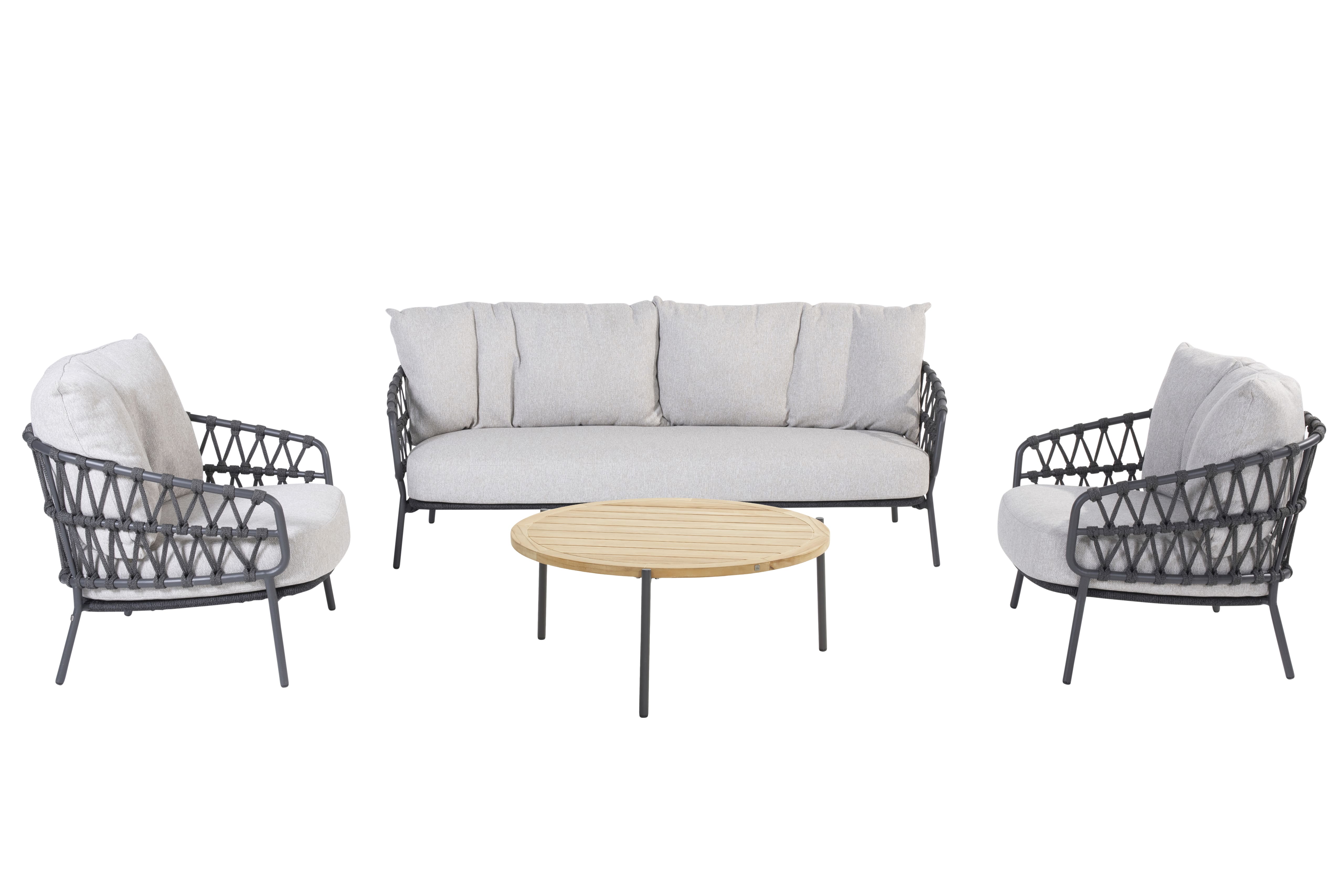 4 Seasons Outdoor Loungeset Calpi 4-delig showmodel