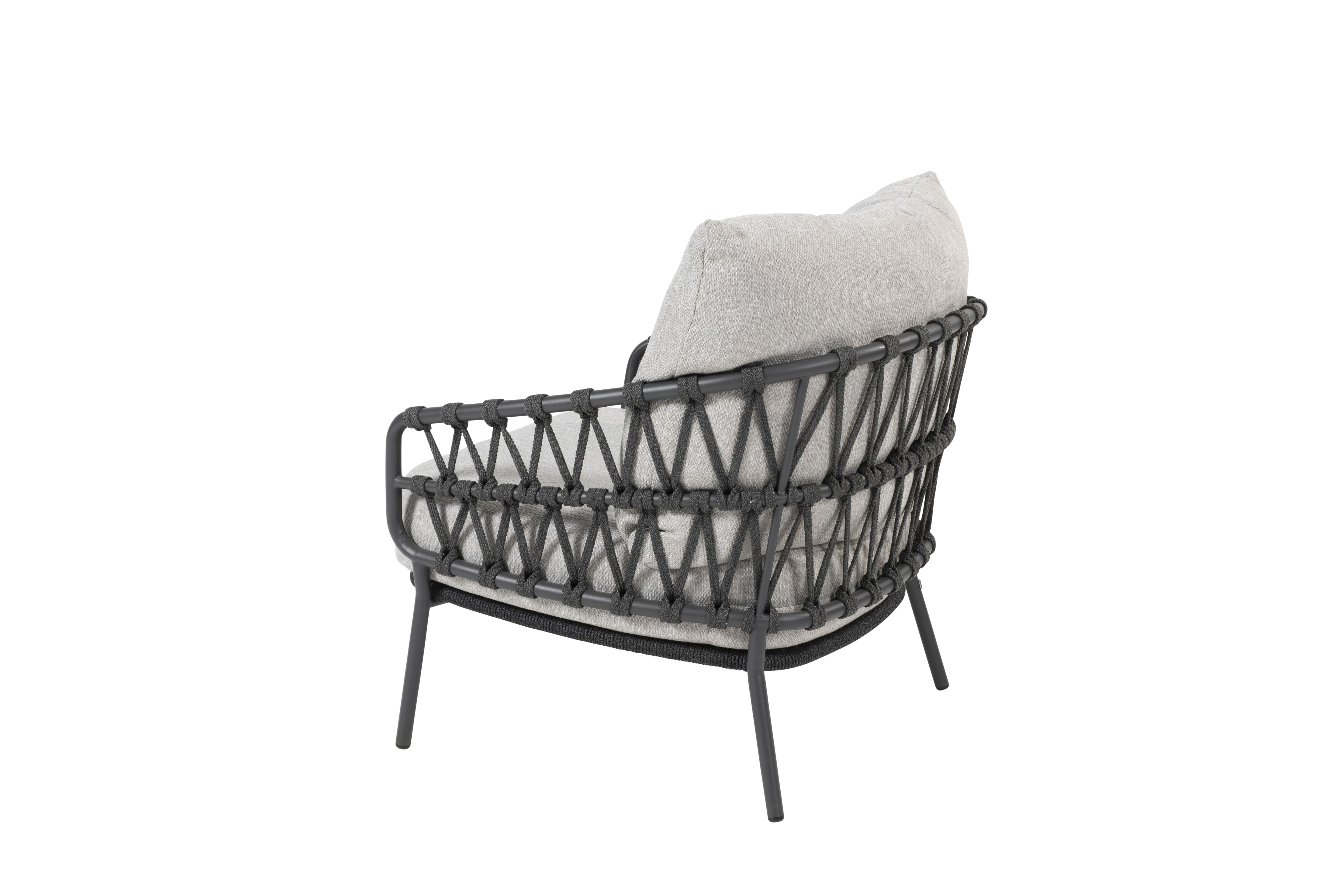 4 Seasons Outdoor Calpi lounge stoel antraciet