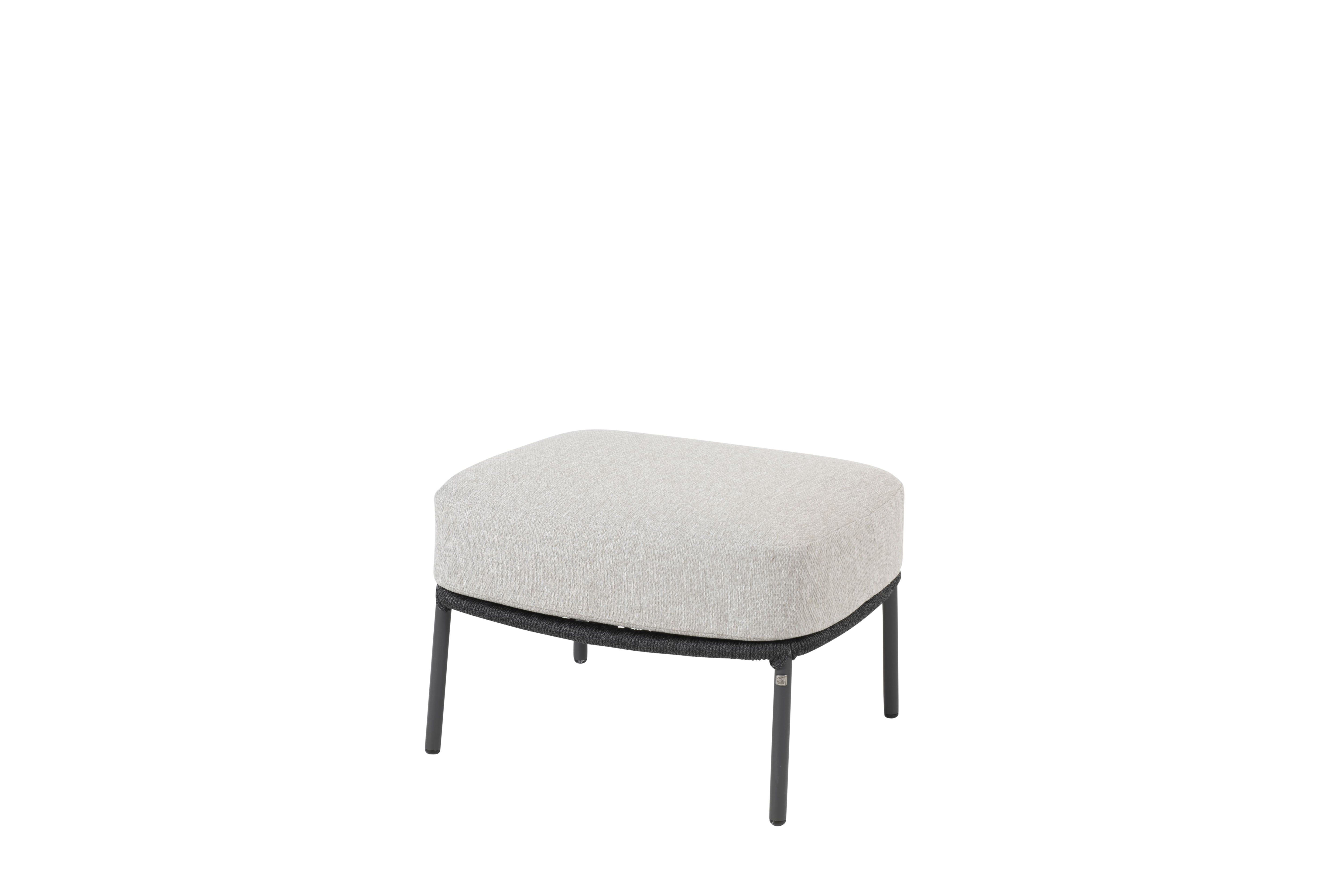 4 Seasons Outdoor Hocker Calpi antraciet showmodel