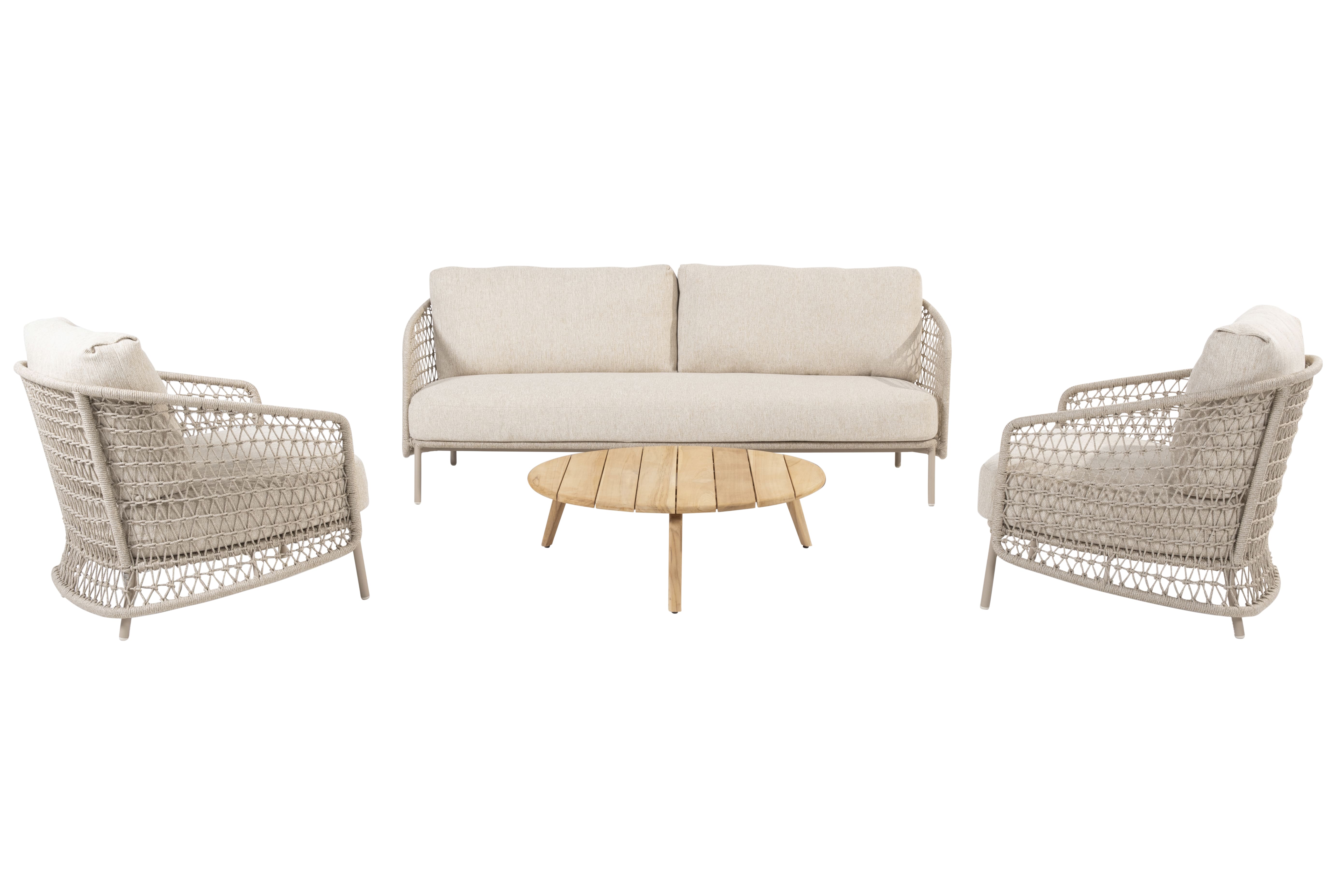 4 Seasons Outdoor Loungeset Puccini 4-delig