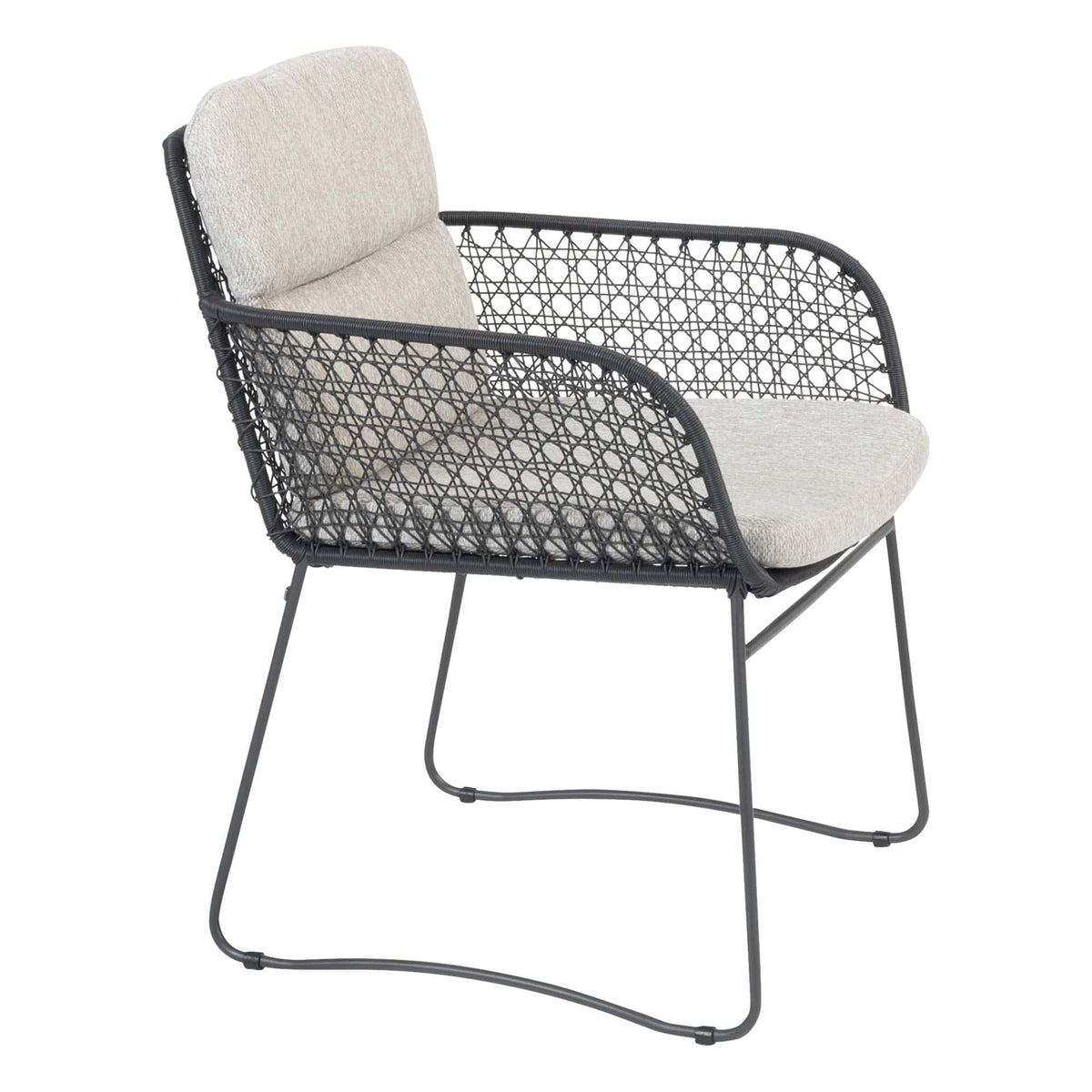 4 Seasons Outdoor Aprilla diningstoel antraciet