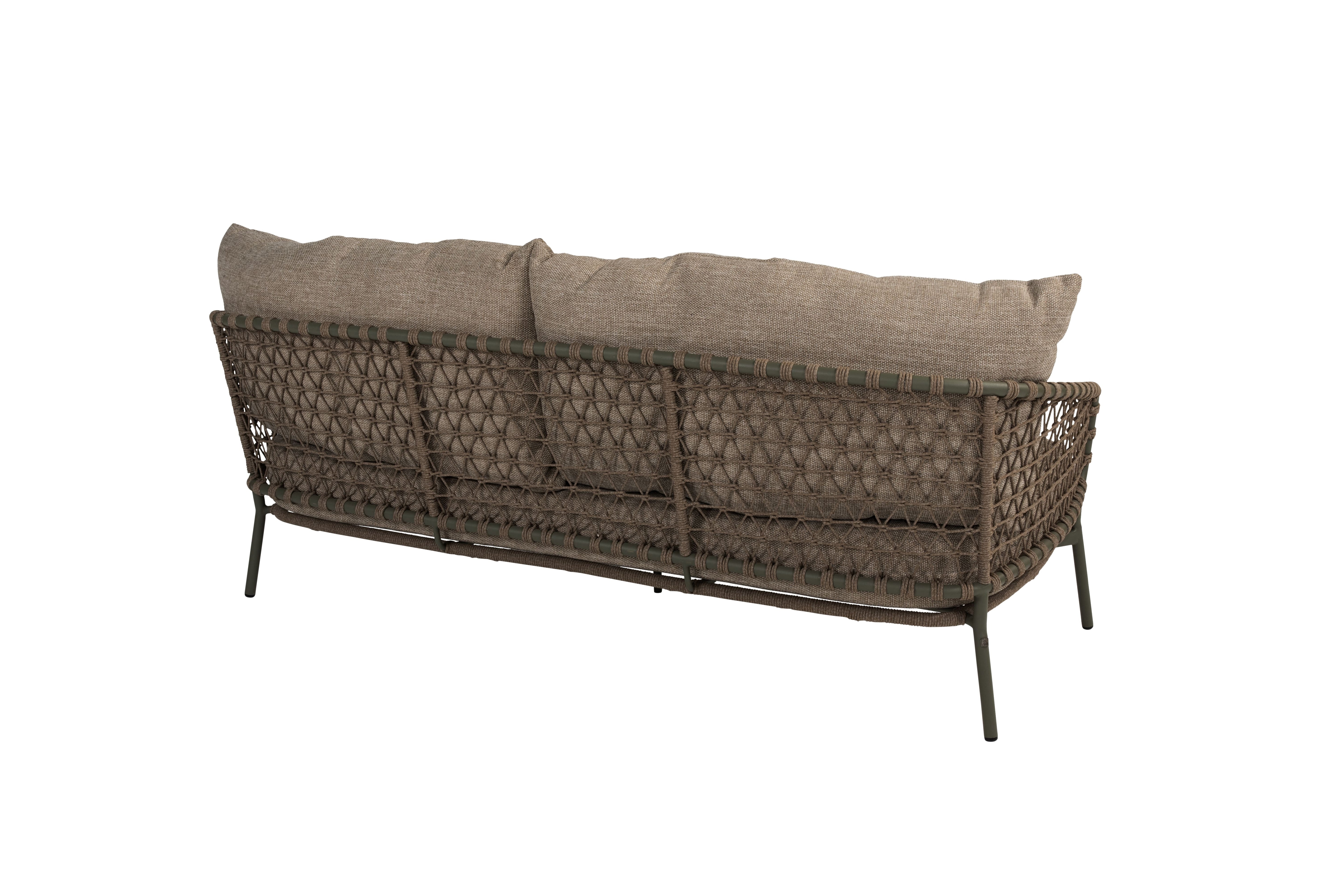4 Seasons Outdoor Loungeset Jura olive 5-delig showmodel