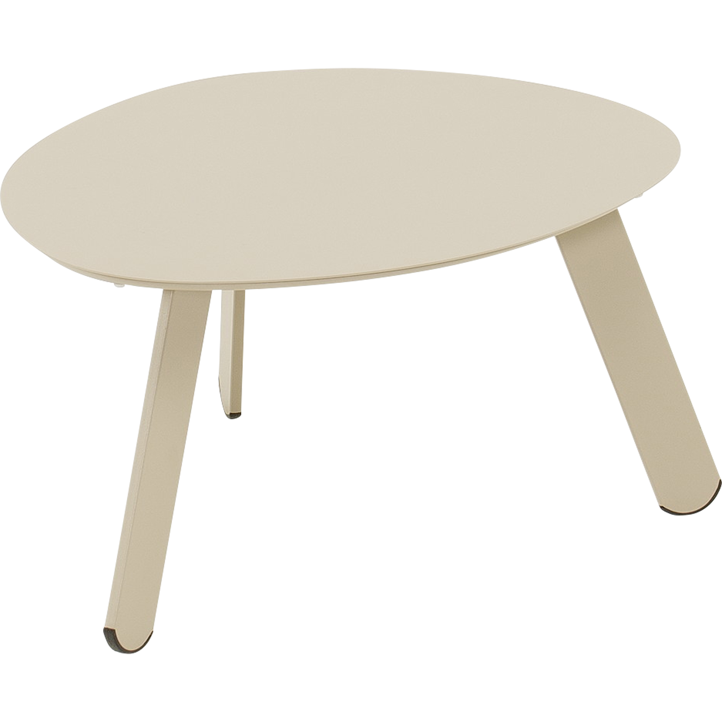 Lesli Living Bijzettafel Tiki 55x46x28cm taupe