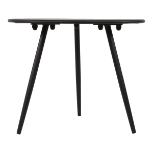 Lesli Living Bijzettafel Rafael zwart Ø60x41cm