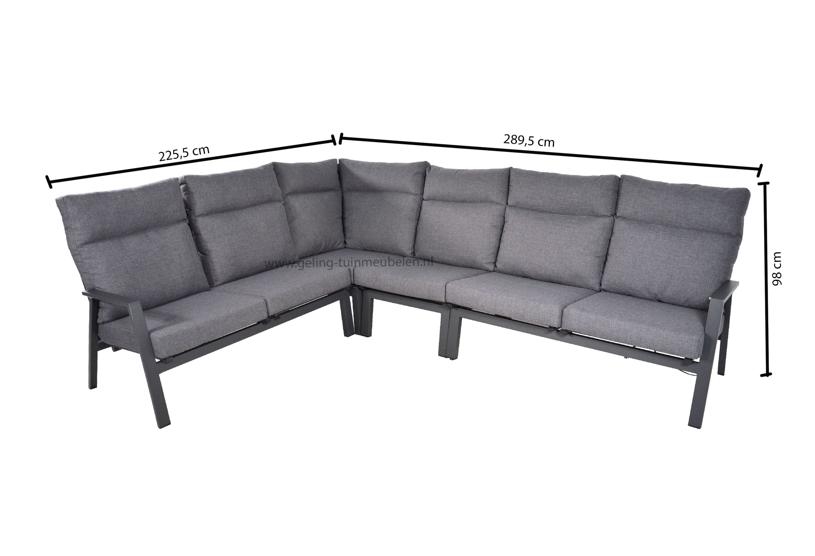 Lesli Living Loungehoek Ohio 4-delig