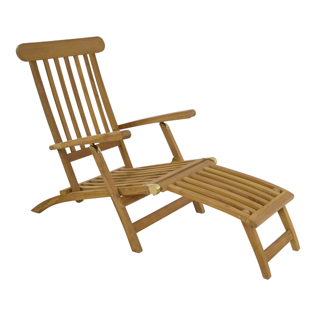 Lesli Living Deckchair teak verstelbaar