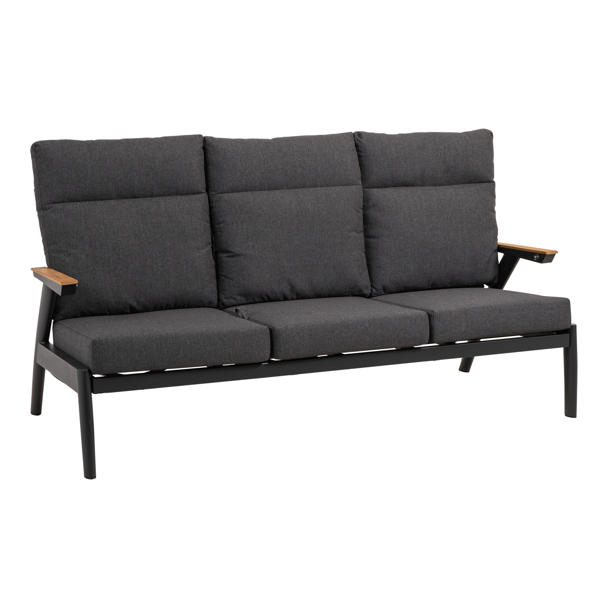 Lesli Living Loungebank Florence aluminium