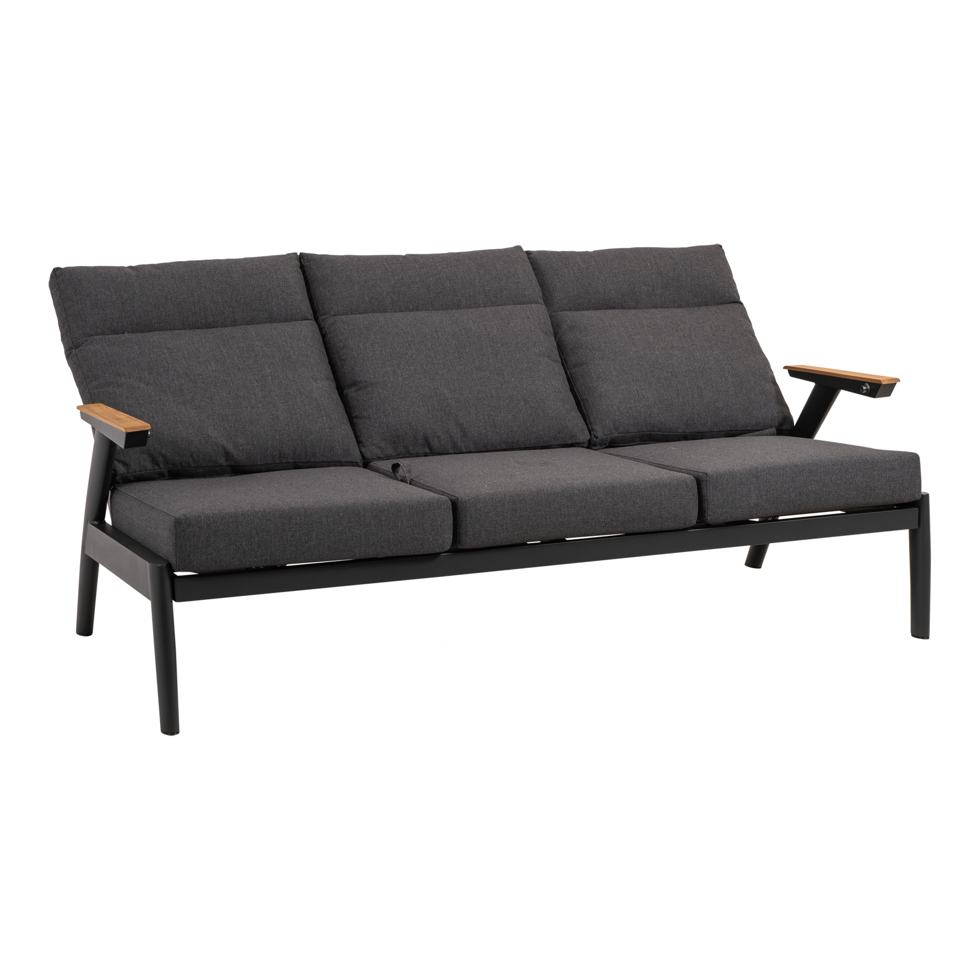 Lesli Living Loungebank Florence aluminium showmodel