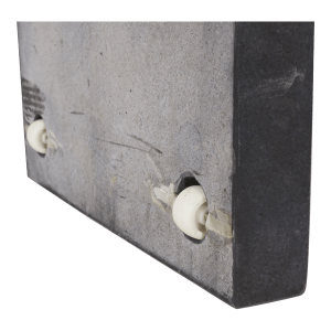 Lesli Living Parasolvoet vierkant graniet 35kg antraciet