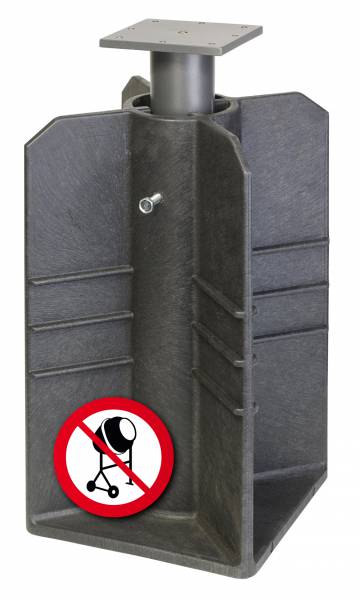 Platinum Ingraaf parasolvoet