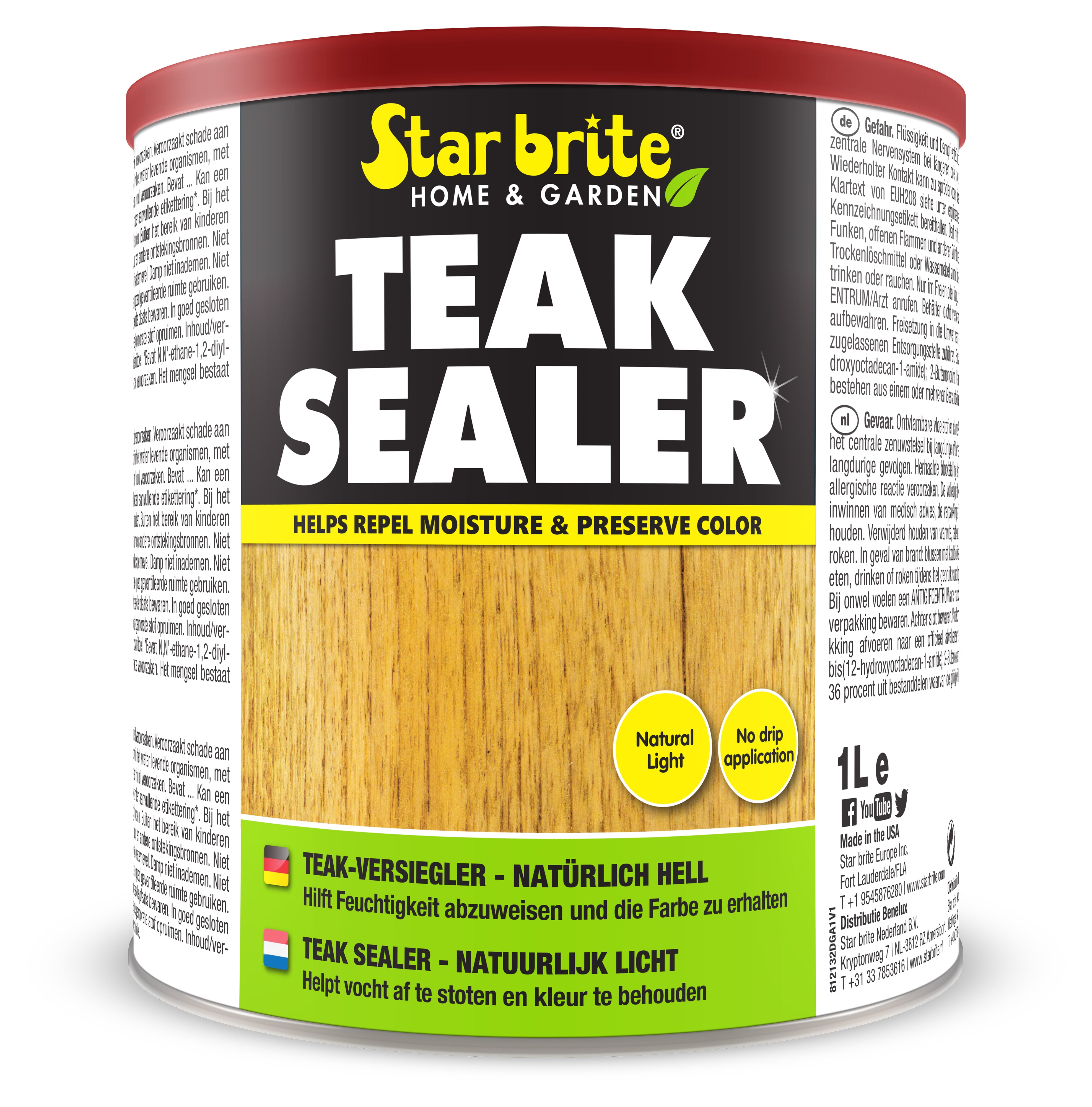 Star brite Teak Sealer - Natuurlijk Light 946 ml
