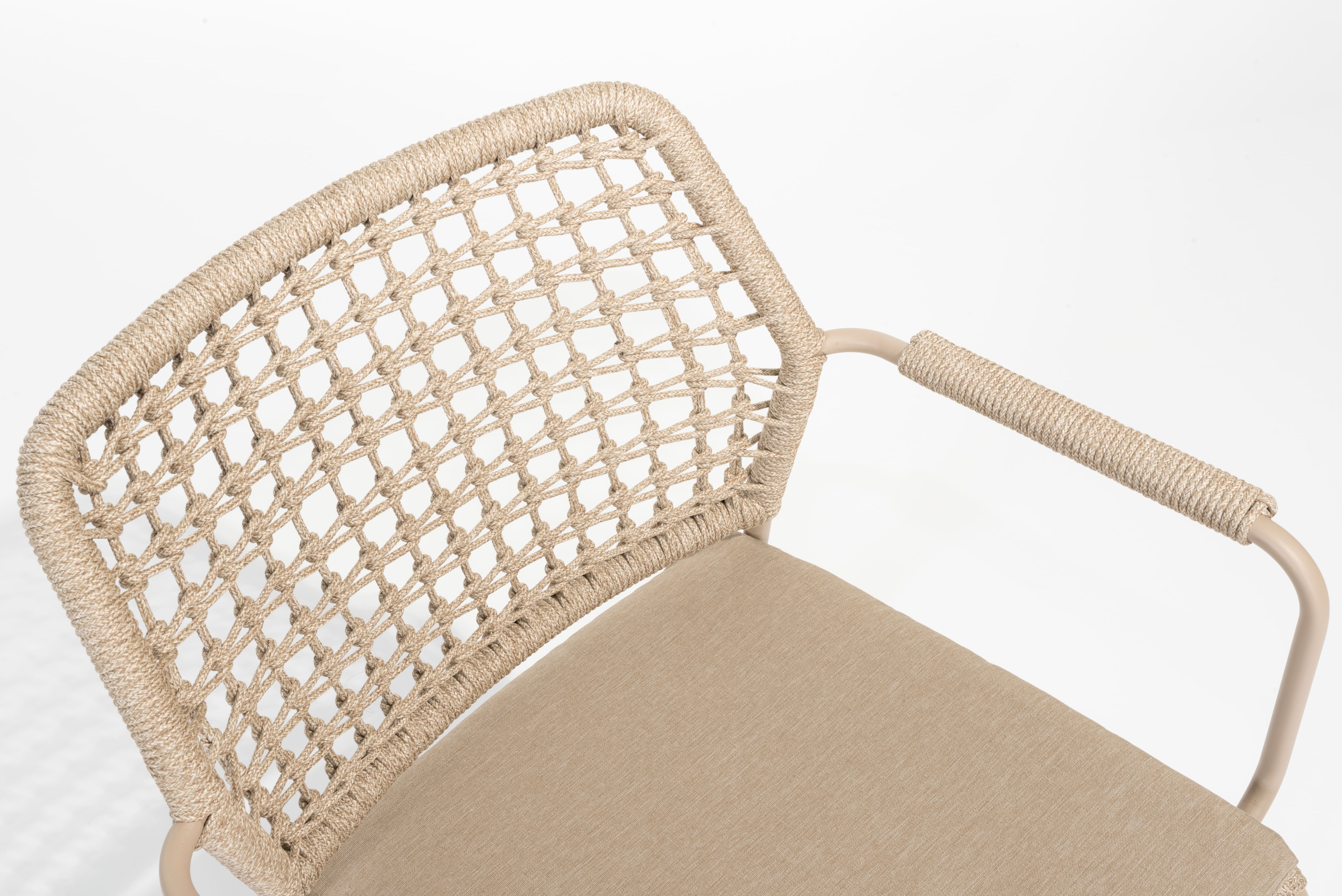 Taste 4SO Diningset Barista latte-Prado ø160cm 7-delig