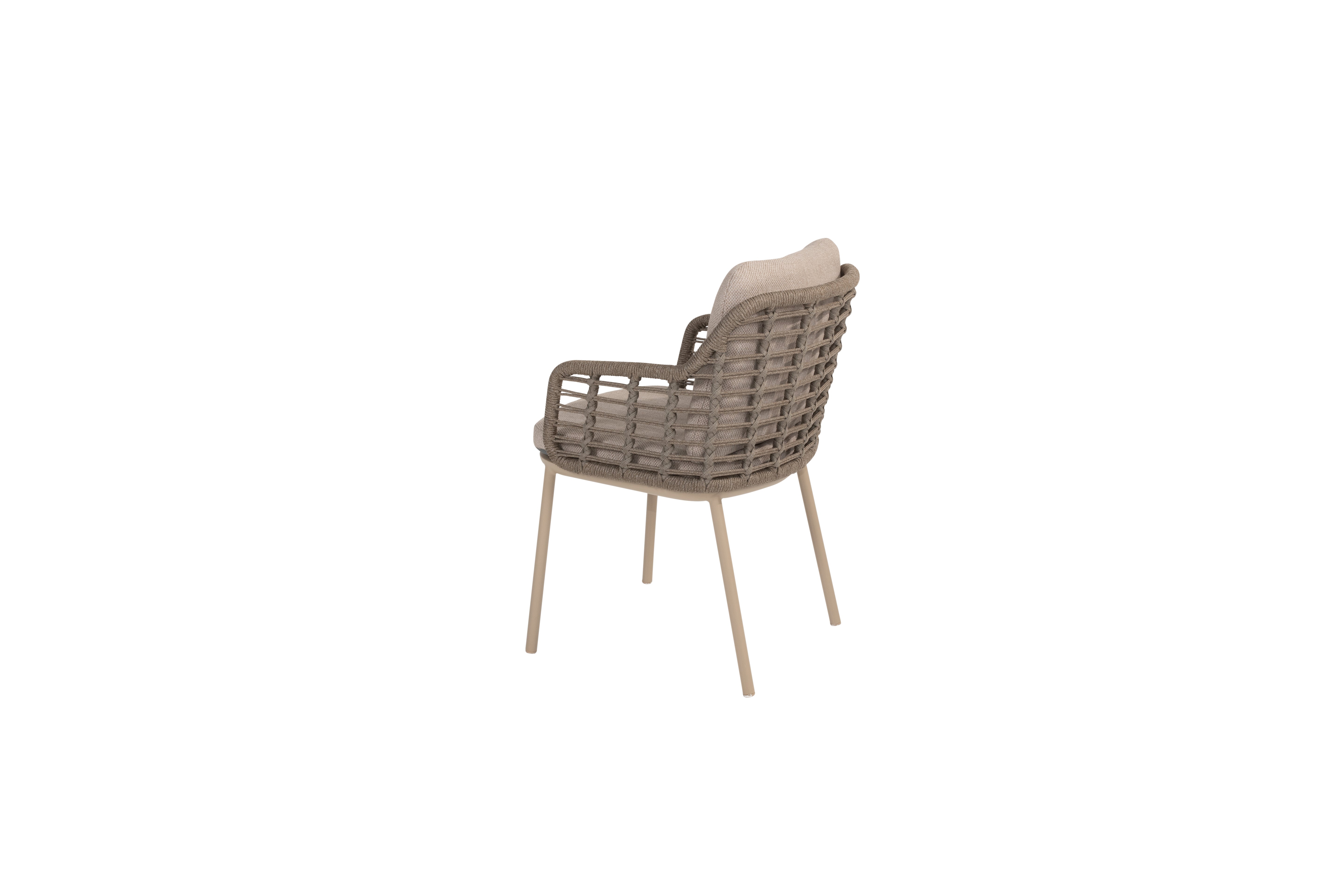 Taste 4SO Diningset Puglia latte-Sarah ø120cm 5-delig