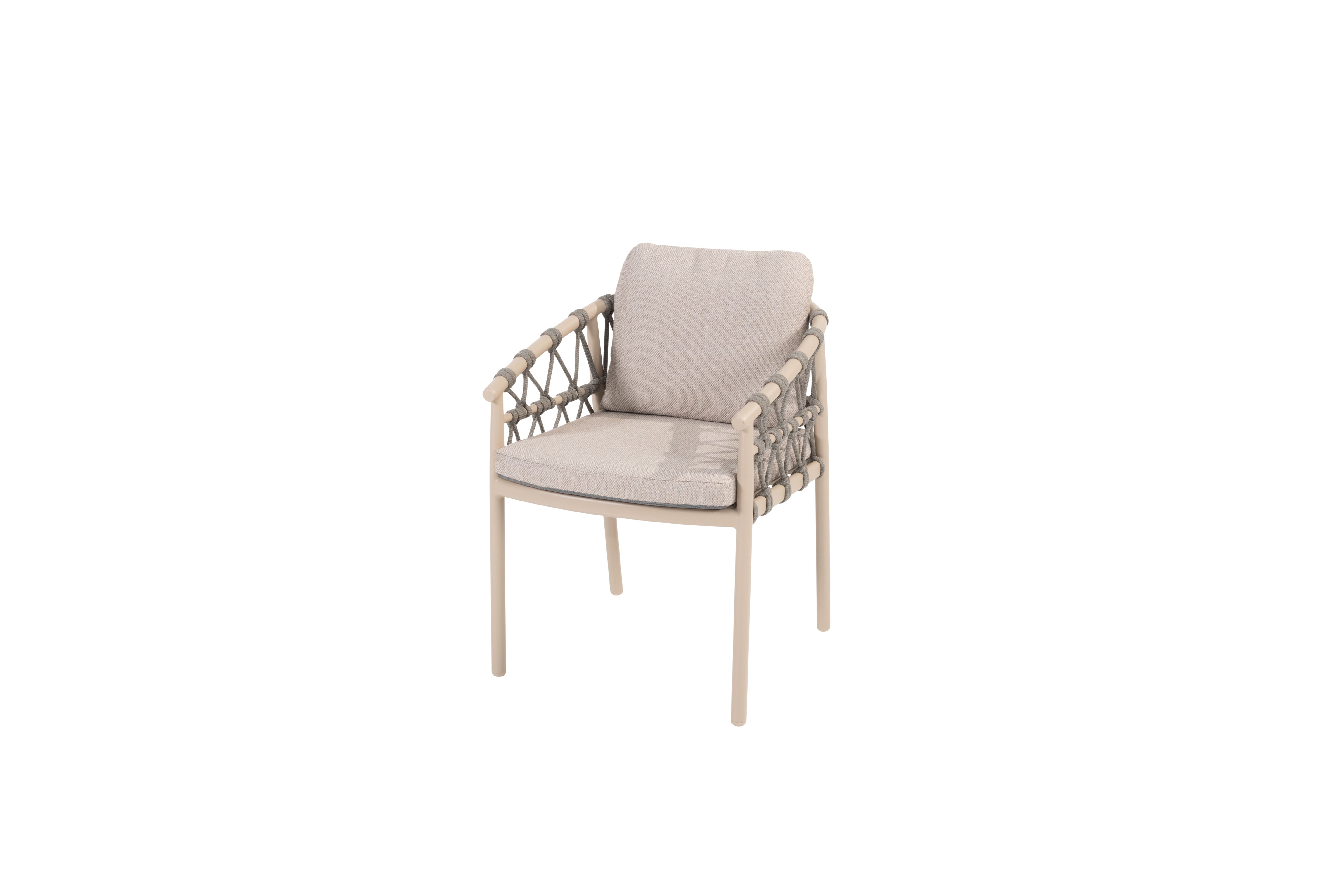 Taste 4SO Diningset Piacenza latte-Manolo 180x95cm 5-delig