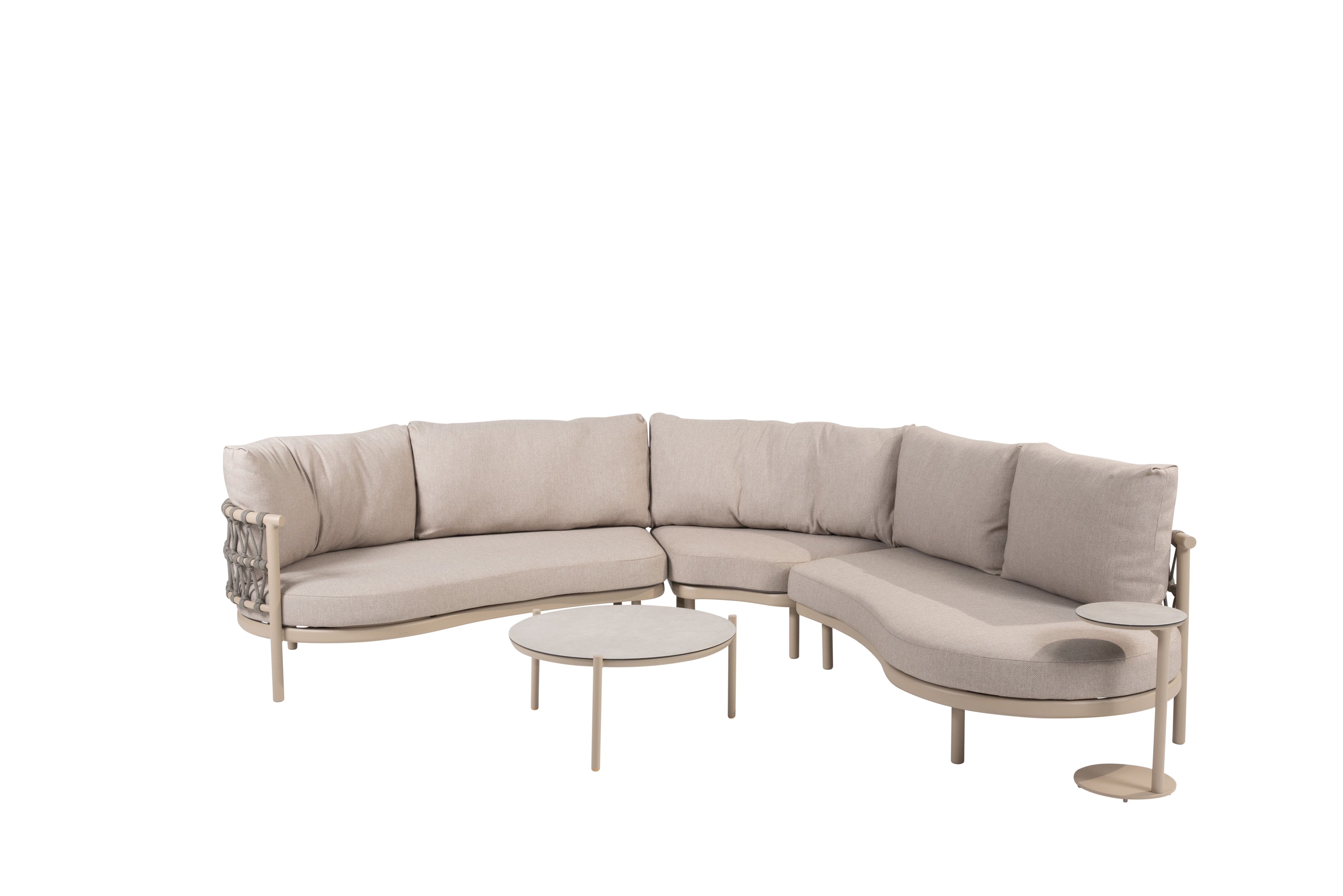 Taste 4SO Loungehoek piacenza latte 5-delig