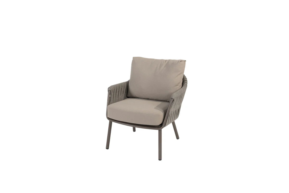 Taste 4SO Low Diningset Cannes terre-Sarah ø130cm 5-delig