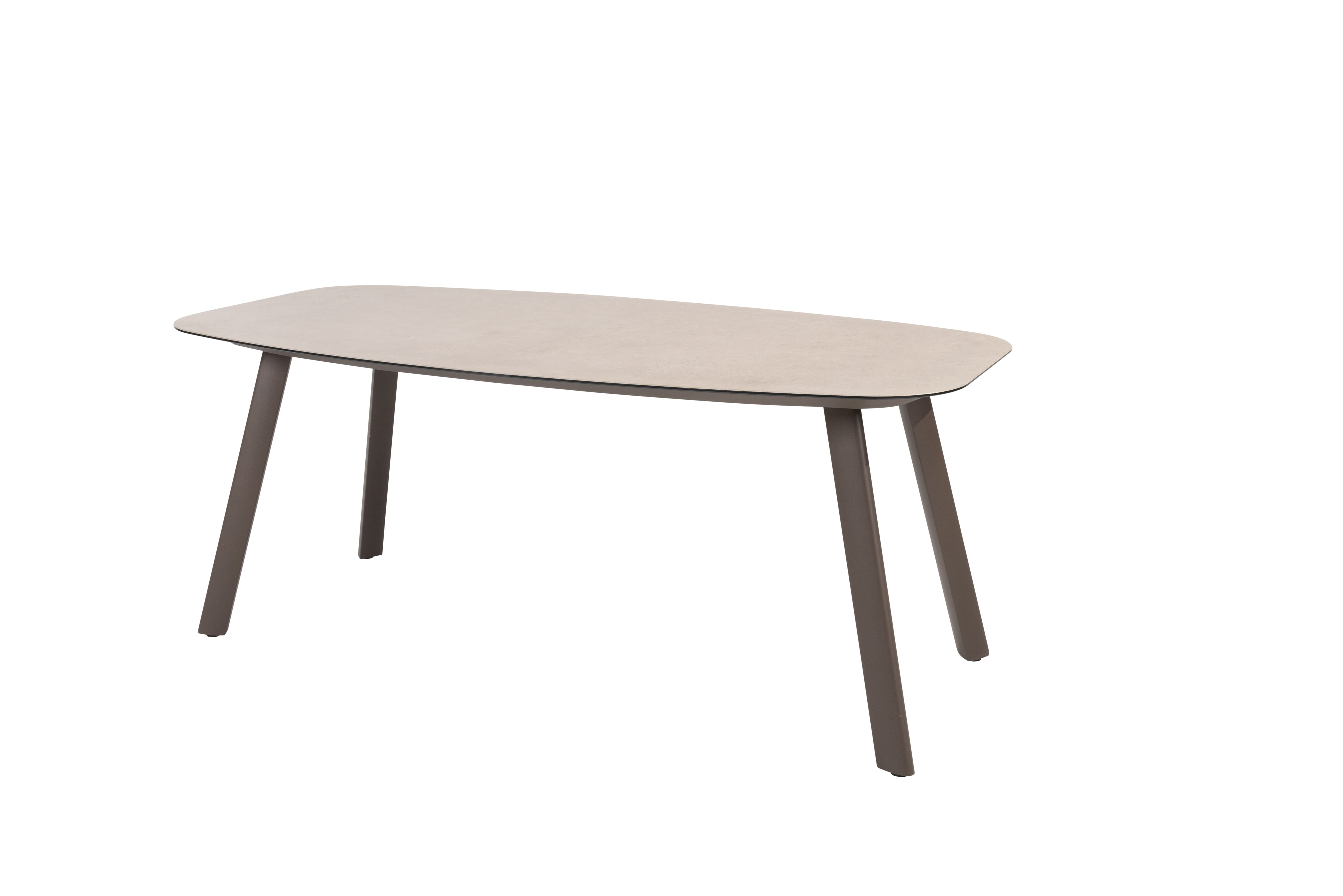 Taste 4SO Diningset Cortina terre-Manolo 180x95cm 5-delig