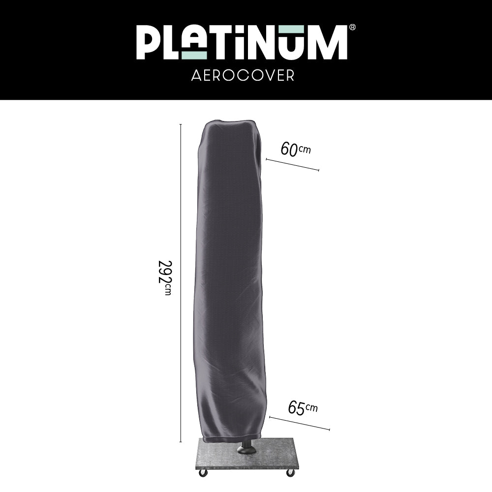 Platinum Zweefparasolhoes H292x60/65cm