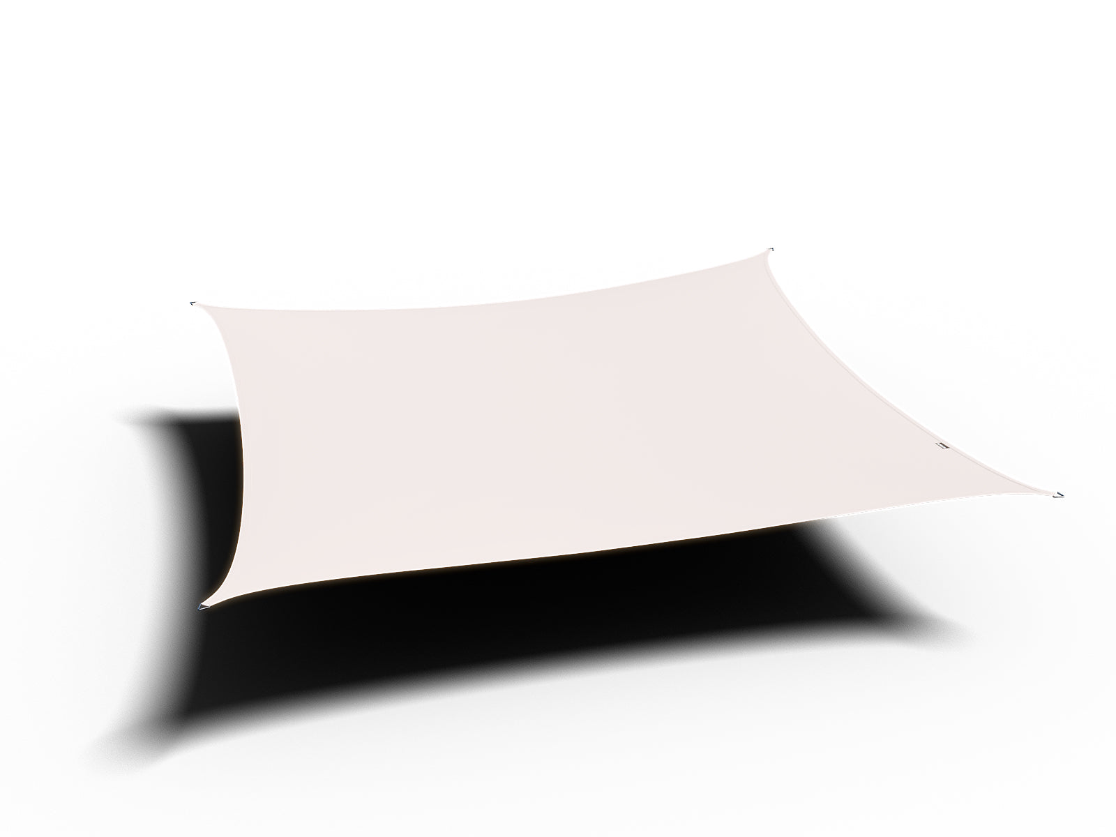 Dreamsail Vierkant 4,0 x 4,0 x 4,0 x 4,0m, Cream