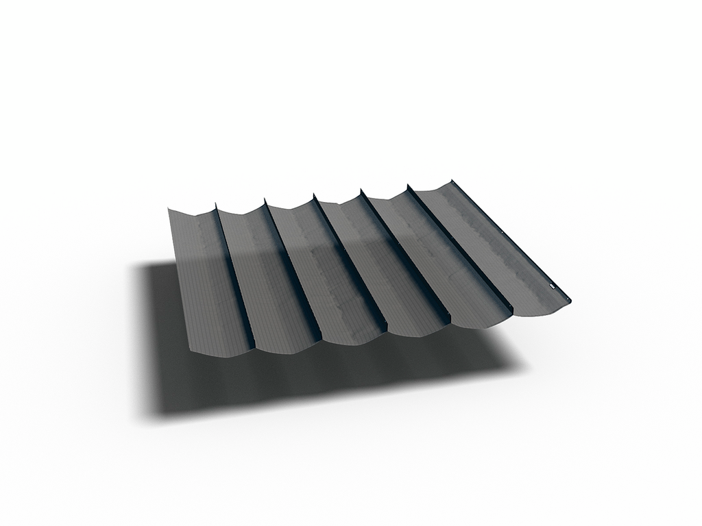 Harmonica schaduwdoek, B 2,9 x L 3,0m, Antraciet