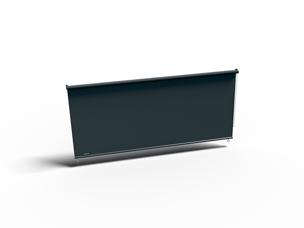 Rolgordijn B 2,48 x L 2,4m, Antraciet