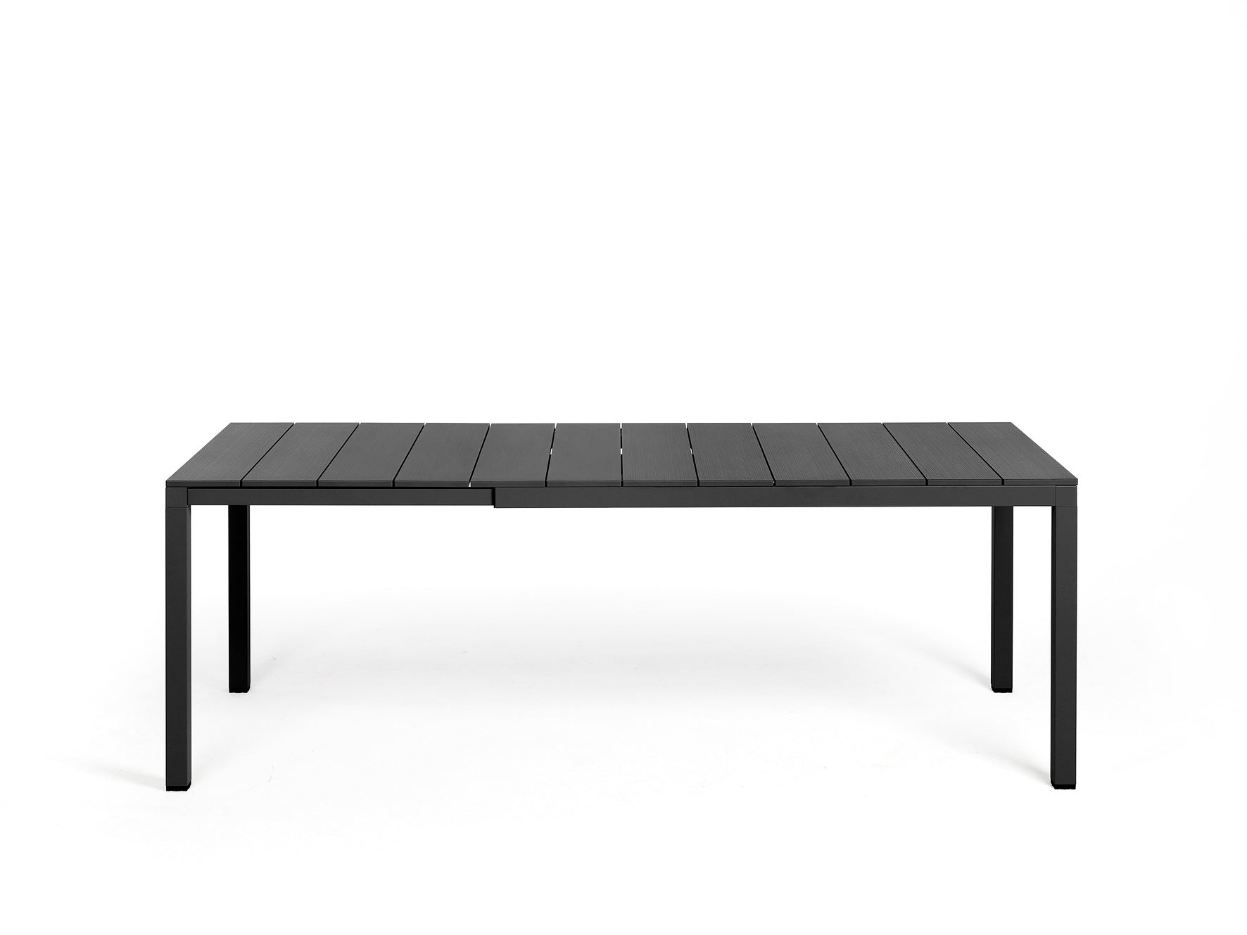 Nardi Diningtafel Rio 140/210x85cm aluminium antraciet