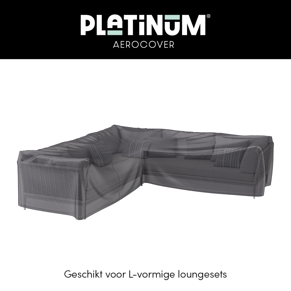 Platinum Loungesethoes hoekset 235x235x100xH70cm