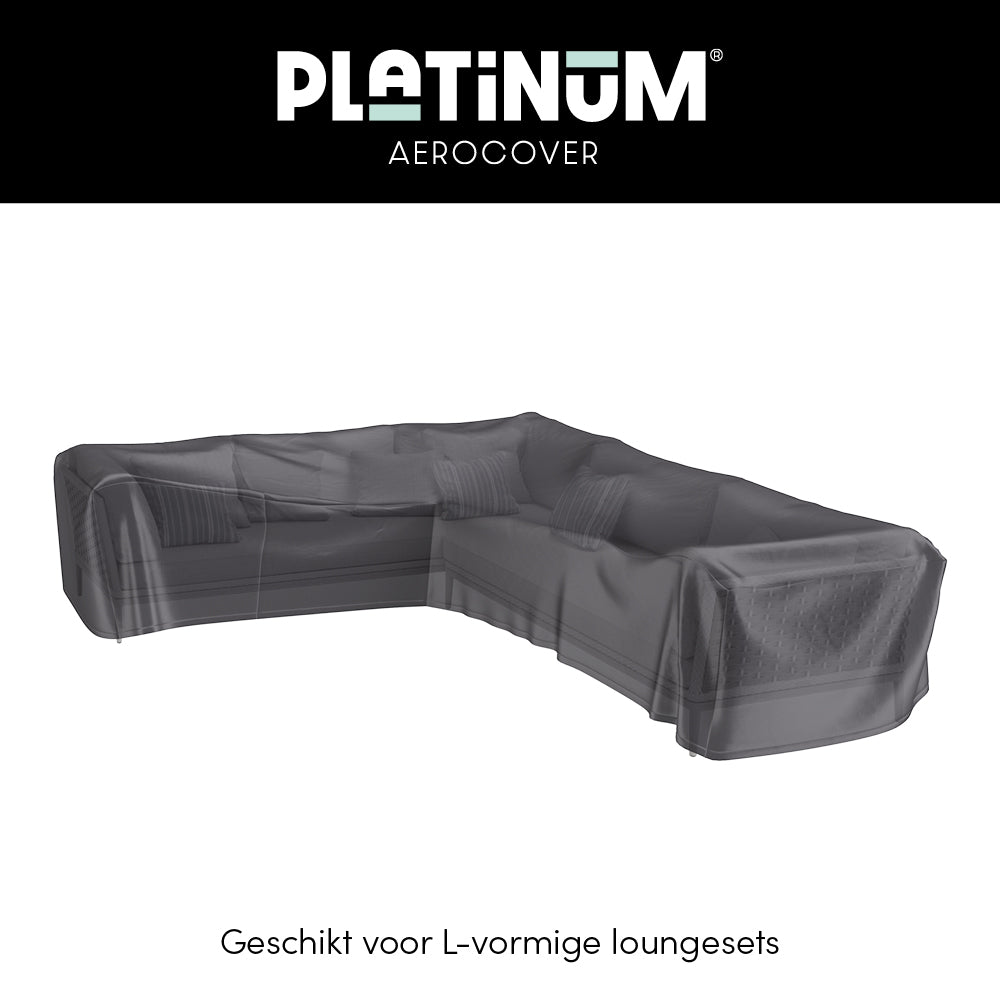 Platinum Loungesethoes hoekset links 330x255x100xH70cm