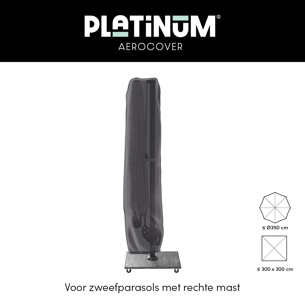 Platinum Zweefparasolhoes H250x55/60cm
