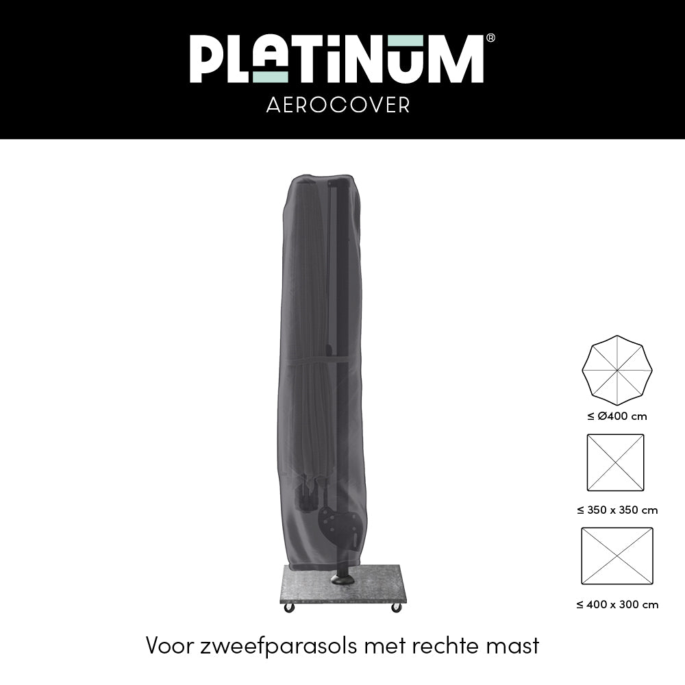 Platinum Zweefparasolhoes H292x60/65cm