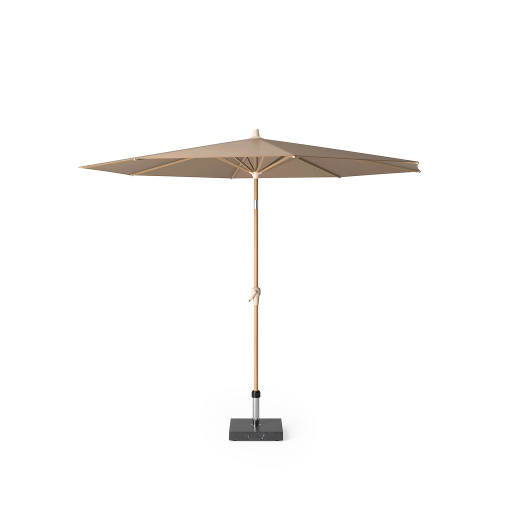 Platinum Parasol Riva ø300cm Teak/Taupe