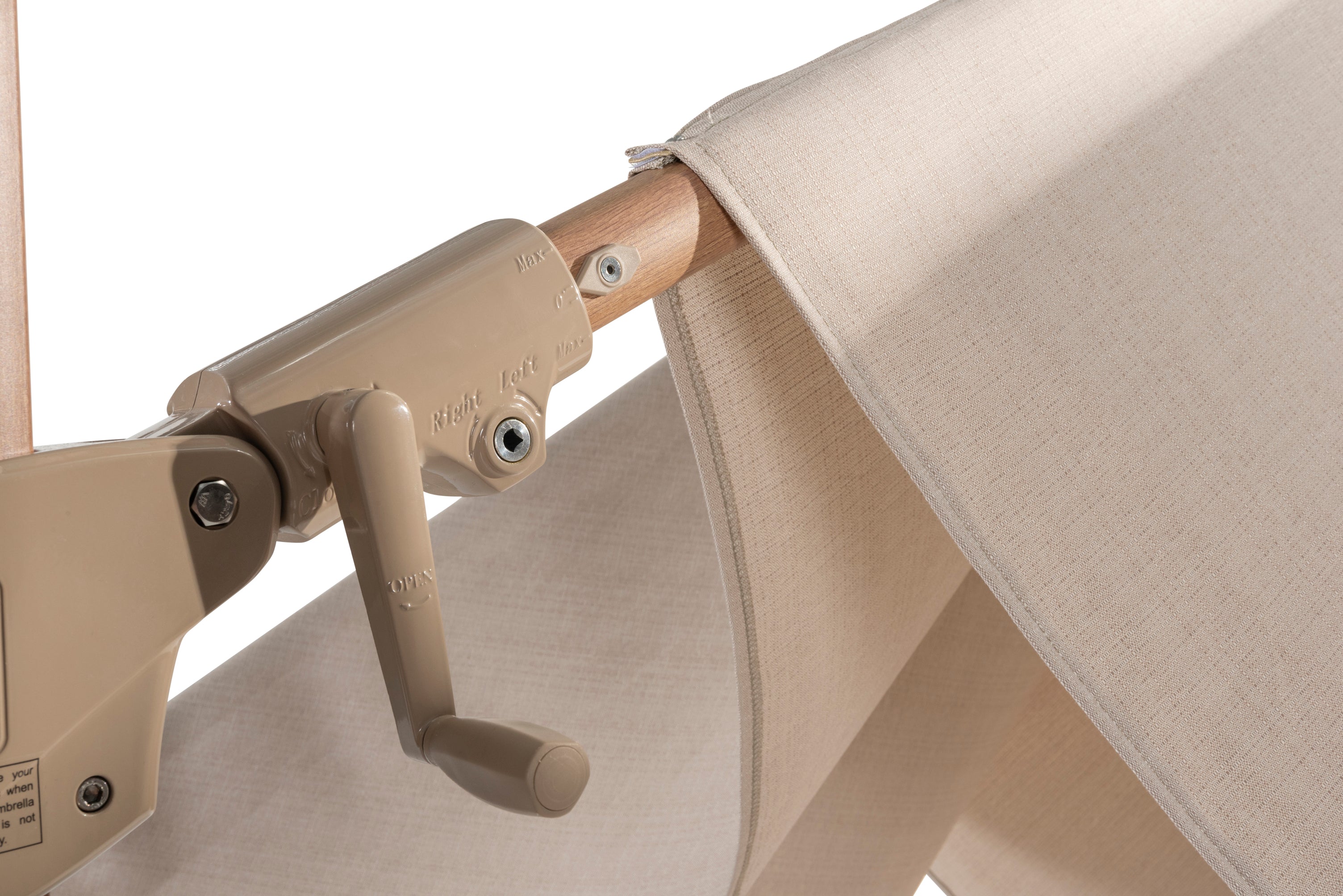 4 Seasons Outdoor Siesta Premium 300x300cm Houtlook-Zand