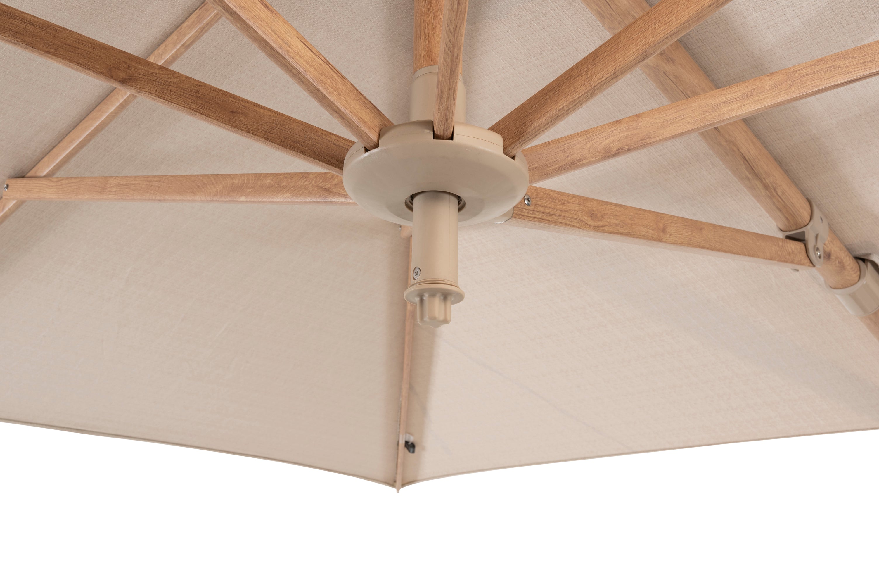 4 Seasons Outdoor Siesta Premium 300x300cm Houtlook-Zand