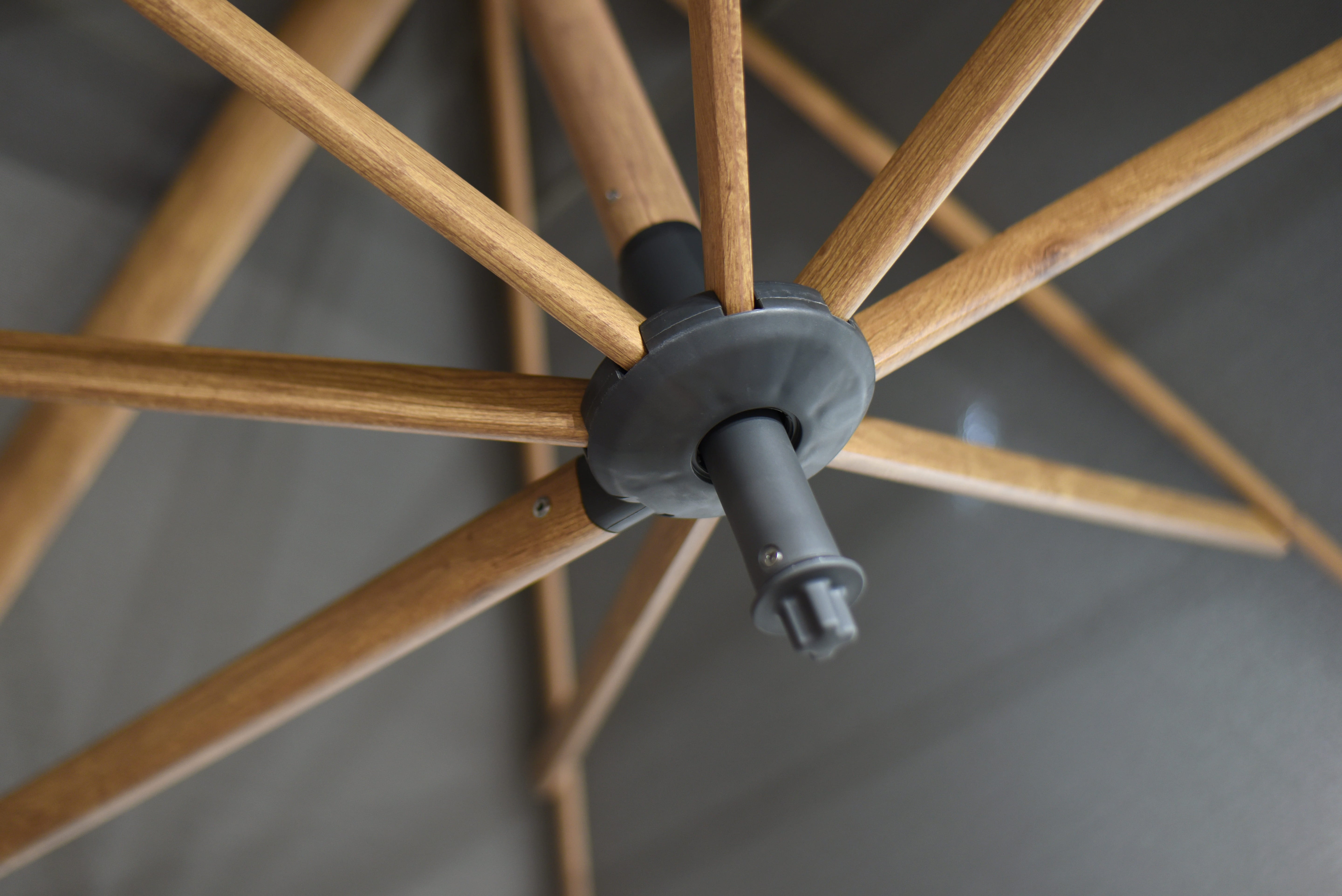 4 Seasons Outdoor Siesta Premium 300x300cm Houtlook-Charcoal