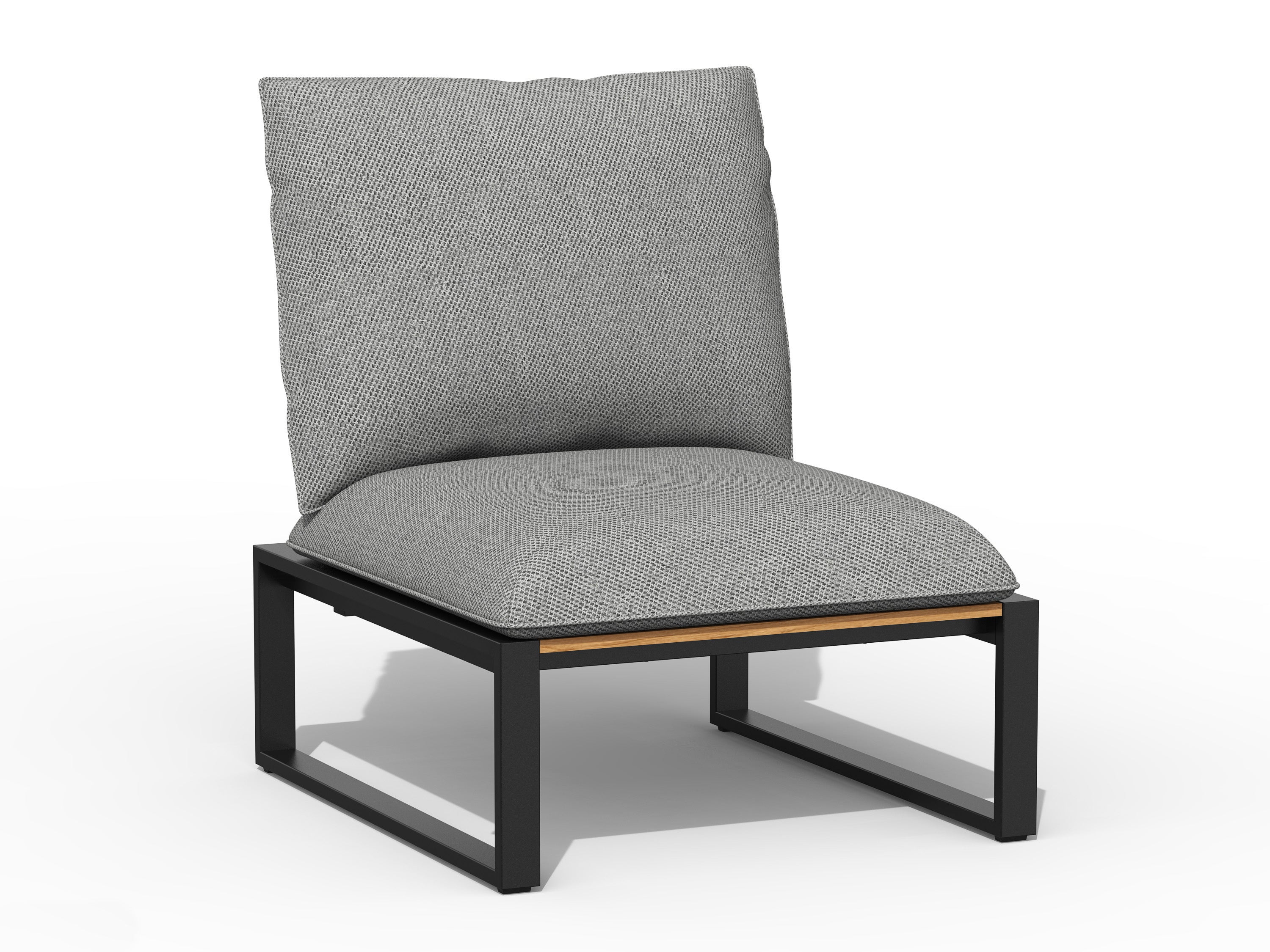 Tierra Outdoor Tussenstuk Seto teak Charcoal