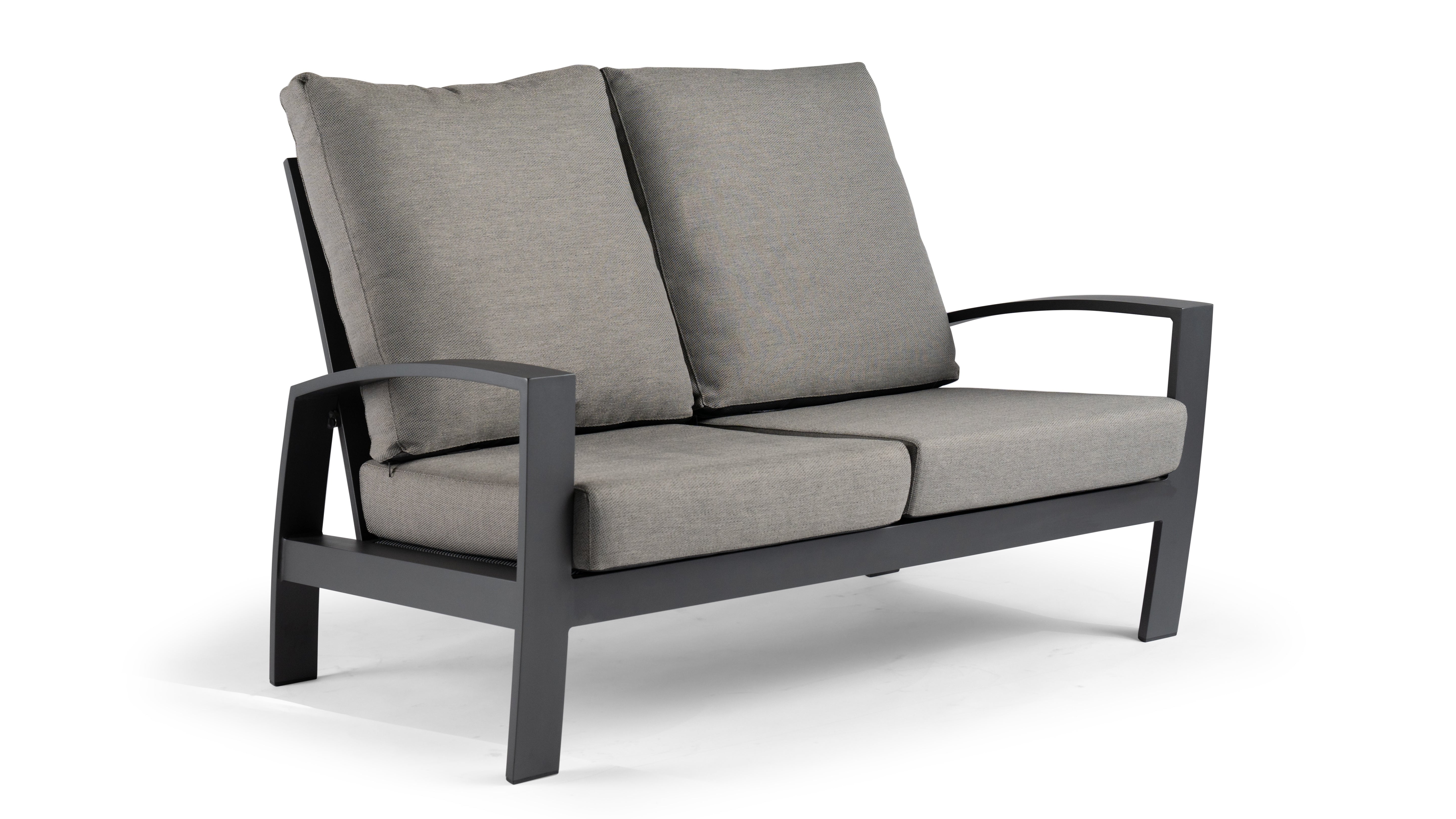 Tierra Outdoor Loungebank 2-zits Valencia charcoal