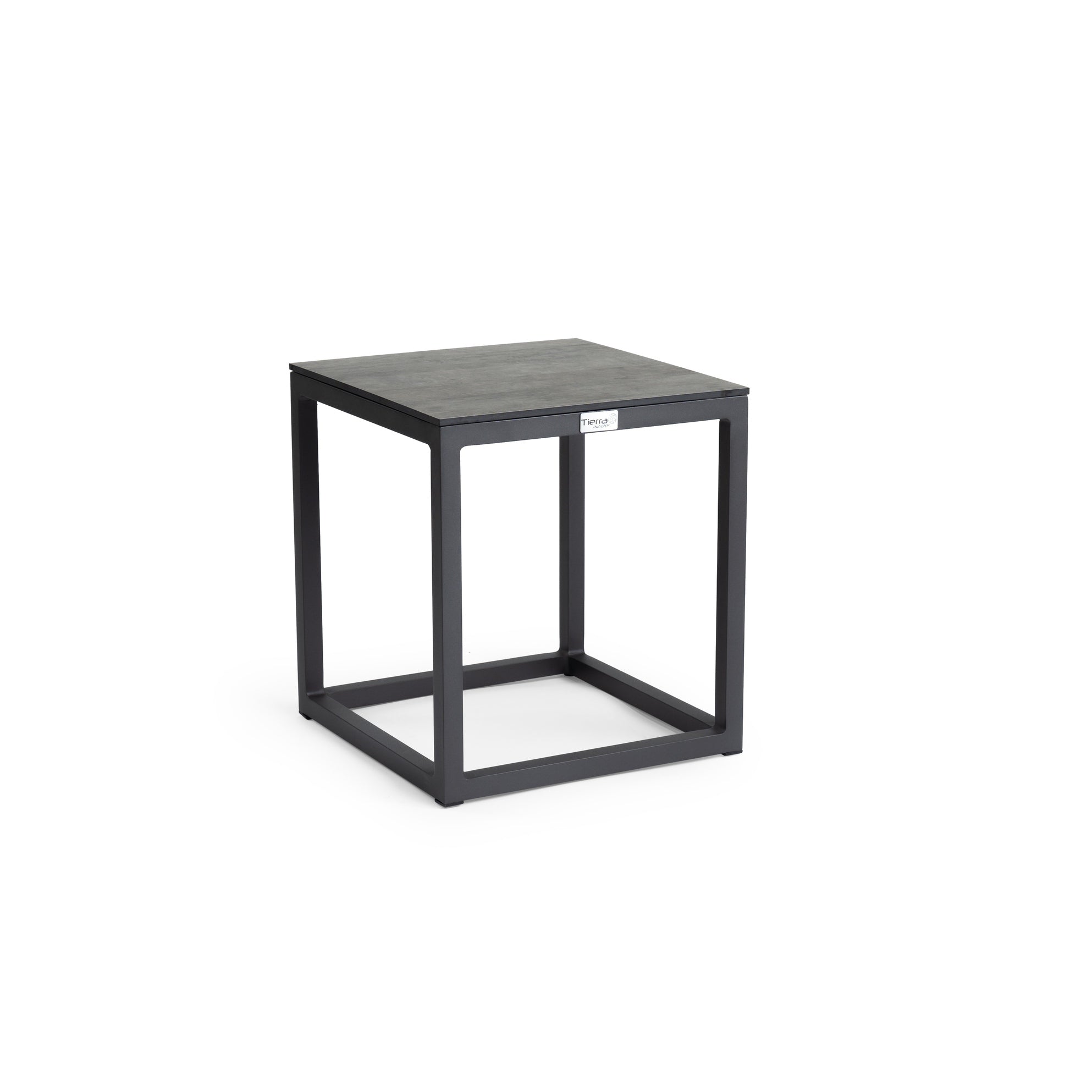 Tierra Outdoor Loungetafel Rio S forest grey 40x40cm