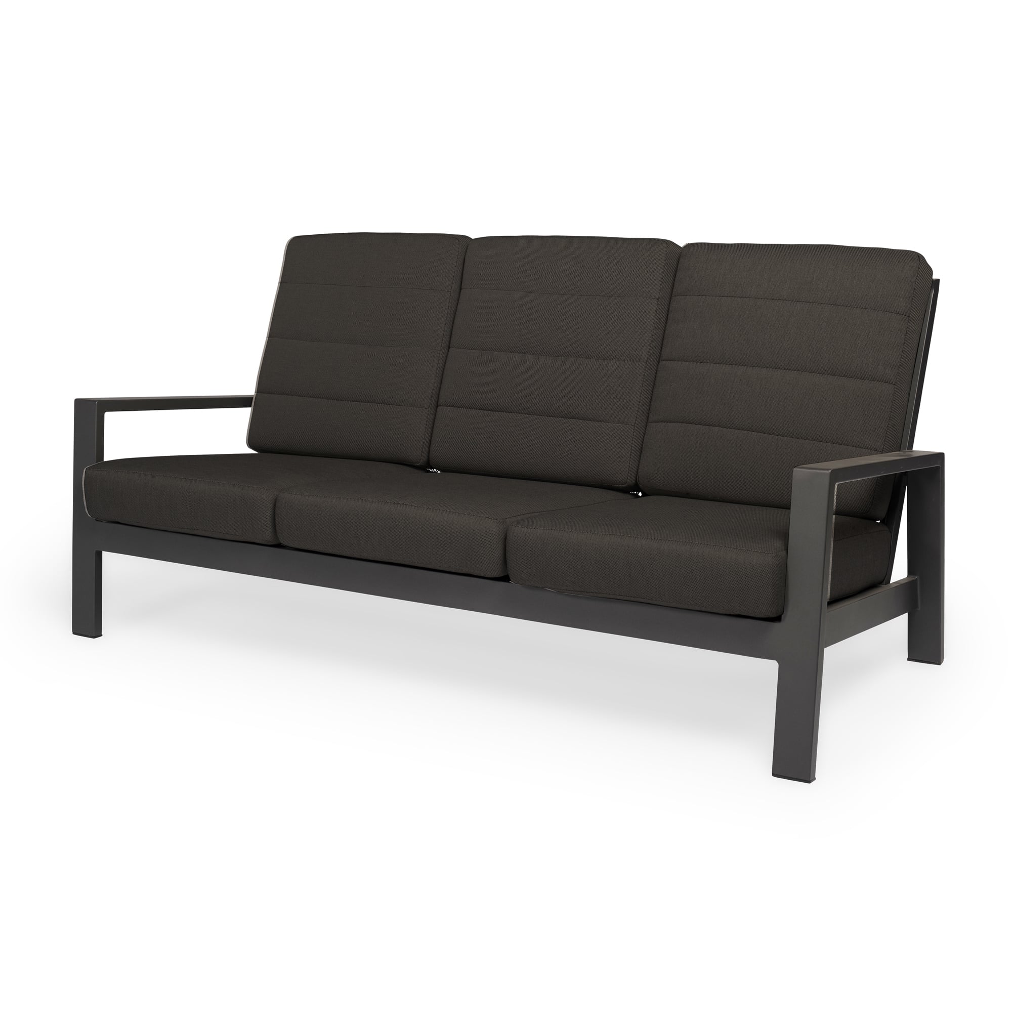 Tierra Outdoor Loungebank 3-zits Queens black