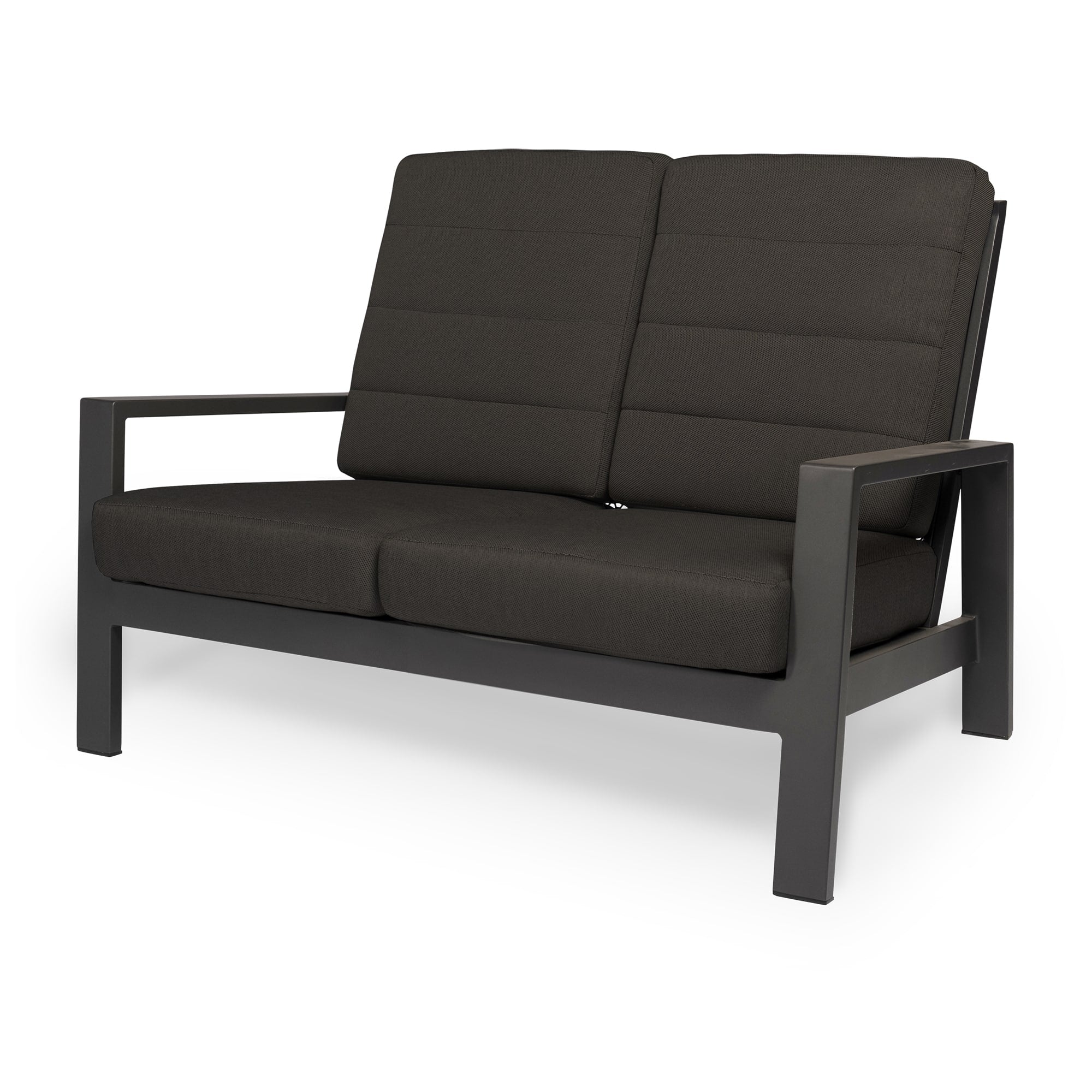 Tierra Outdoor Loungebank 2-zits Queens black