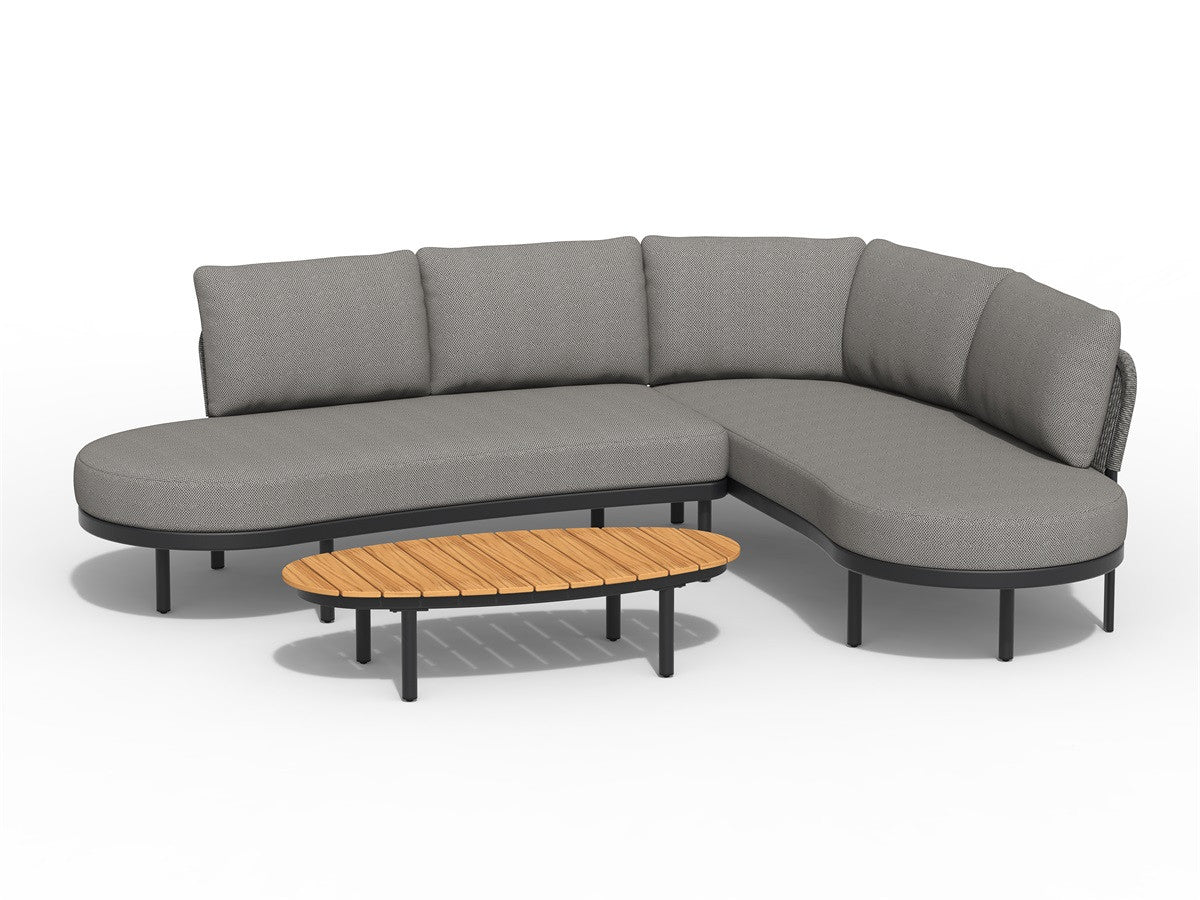 Tierra Outdoor Loungehoek Fumanu Links Charcoal