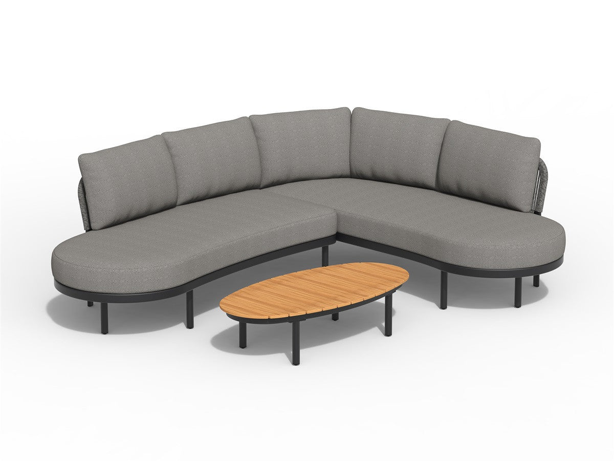Tierra Outdoor Loungehoek Fumanu Links Charcoal