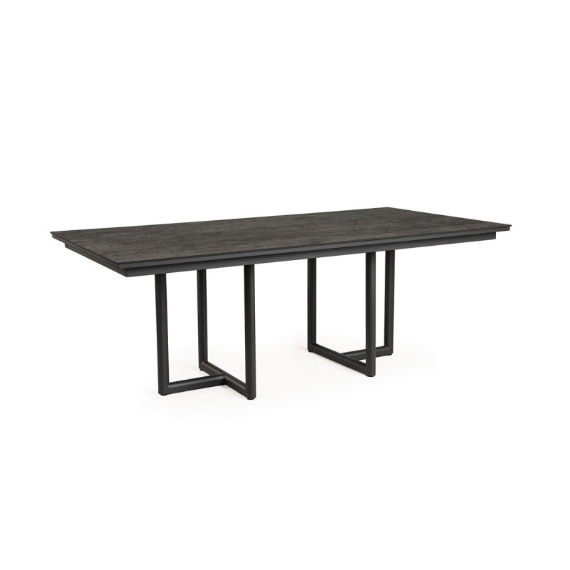 Tierra Outdoor Naro Diningtafel Trespa forest grey 220x100cm charcoal