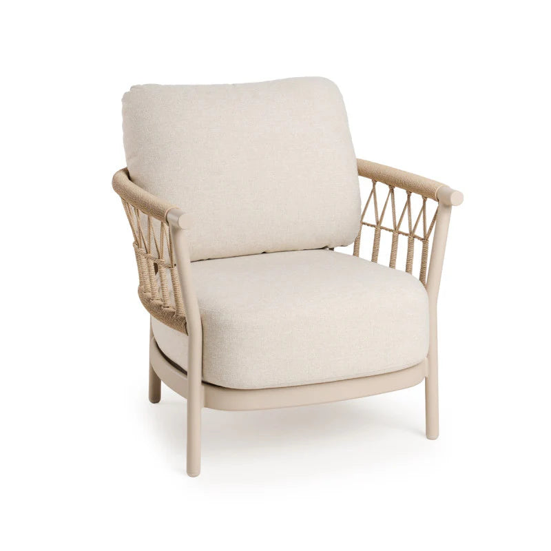 Tierra Outdoor Loungeset Fresca champagne 5-delig