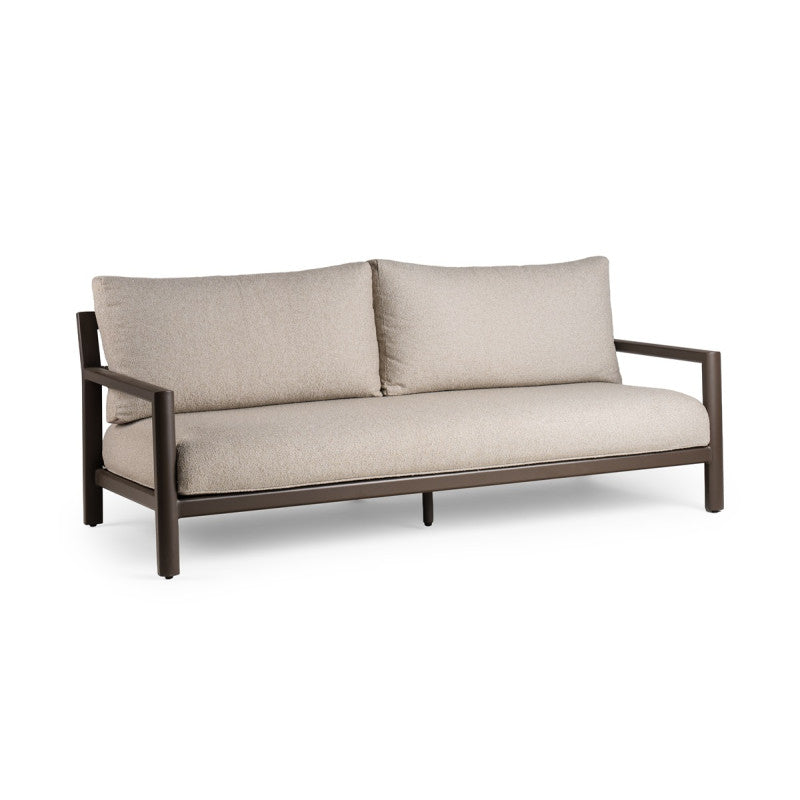Tierra Outdoor Oasis Loungebank 3-zits chocolat