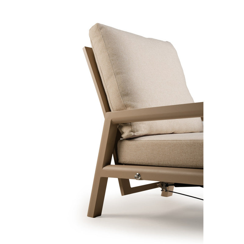 Tierra Outdoor Sevilla Loungestoel Verstelbaar champagne