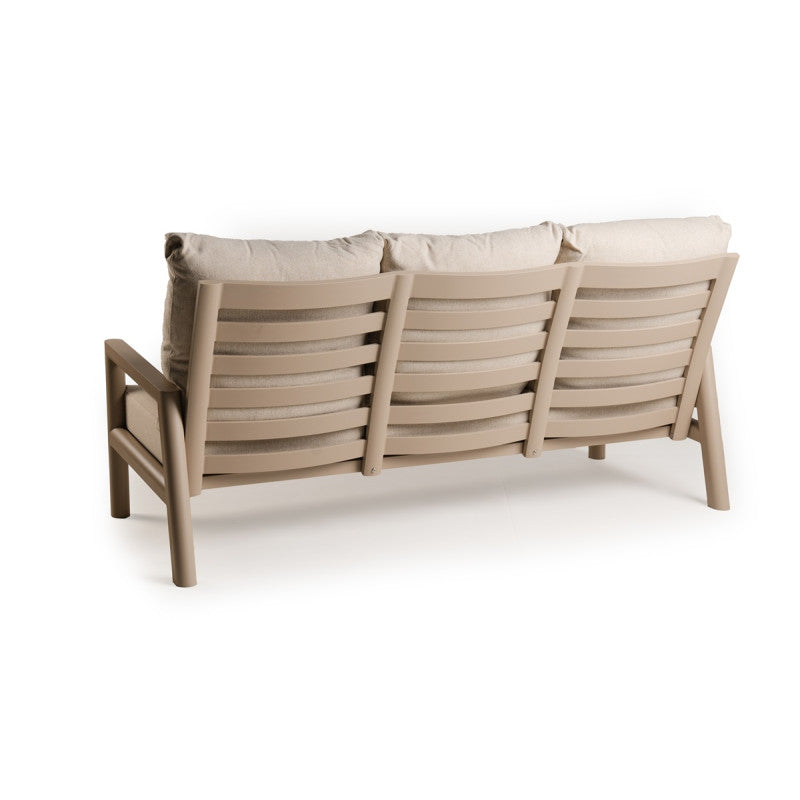 Tierra Outdoor Sevilla Loungebank 3-zits champagne