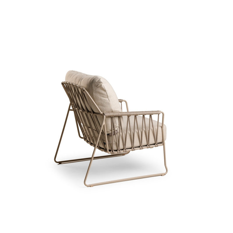 Tierra Outdoor Rivera Loungestoel champagne